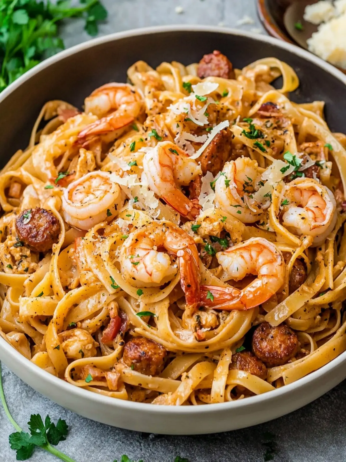 Cajun Pasta with Sausage, Shrimp & Chicken That You'll Love 5 Cajun Pasta with Sausage, Shrimp & Chicken