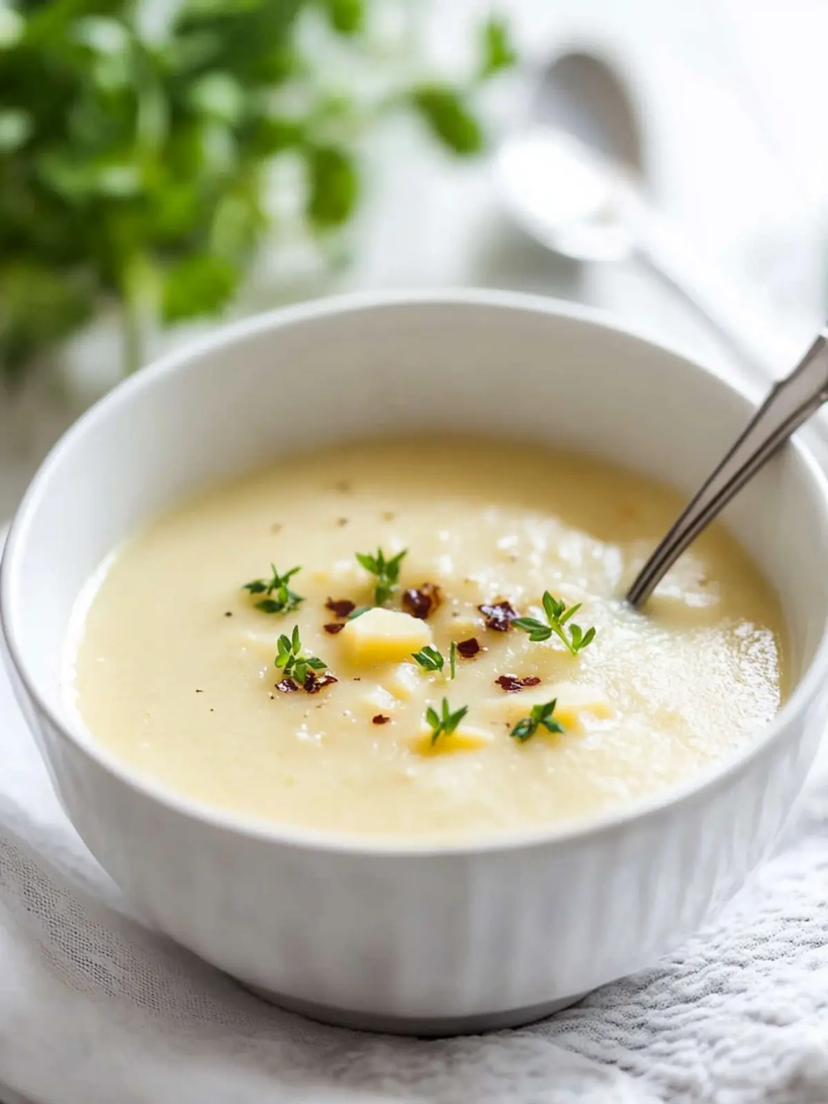 Einfache Kartoffel-Speck-Suppe for Cozy Nights In 4 Einfache Kartoffel-Speck-Suppe