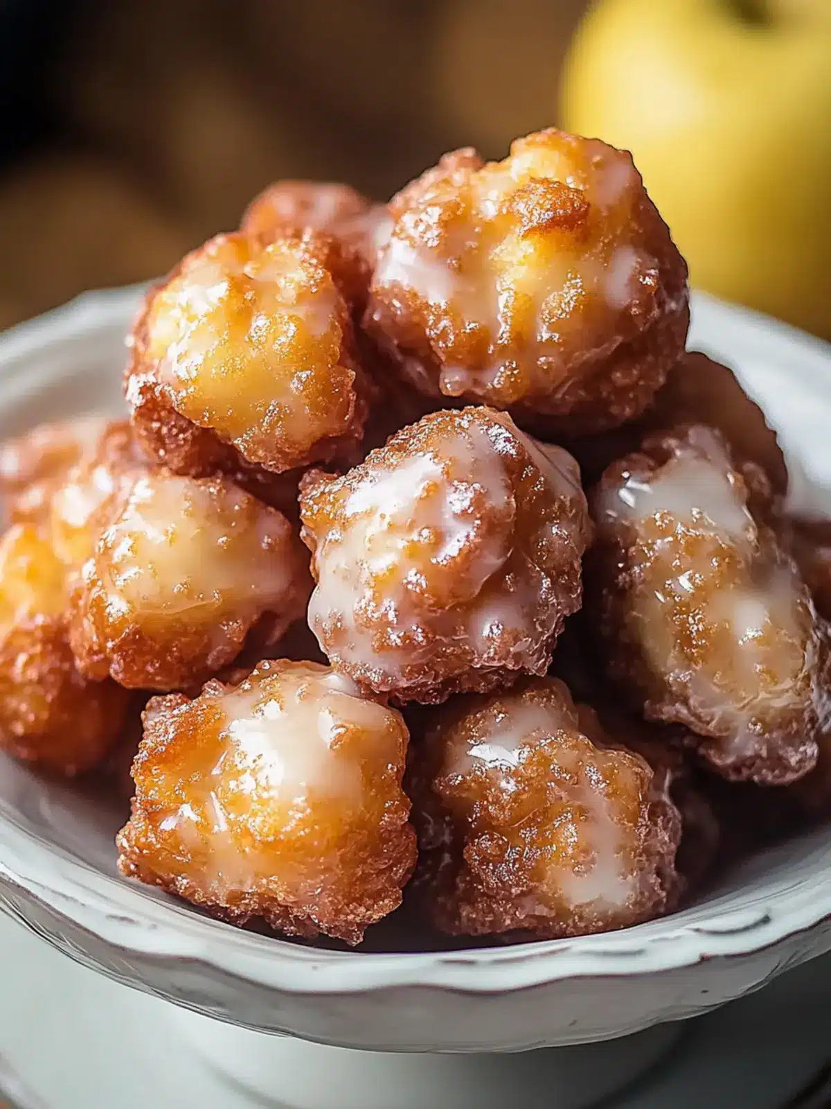 Irresistible Apple Fritter Bites: Easy Baked Delight at Home 3 Apple Fritter Bites