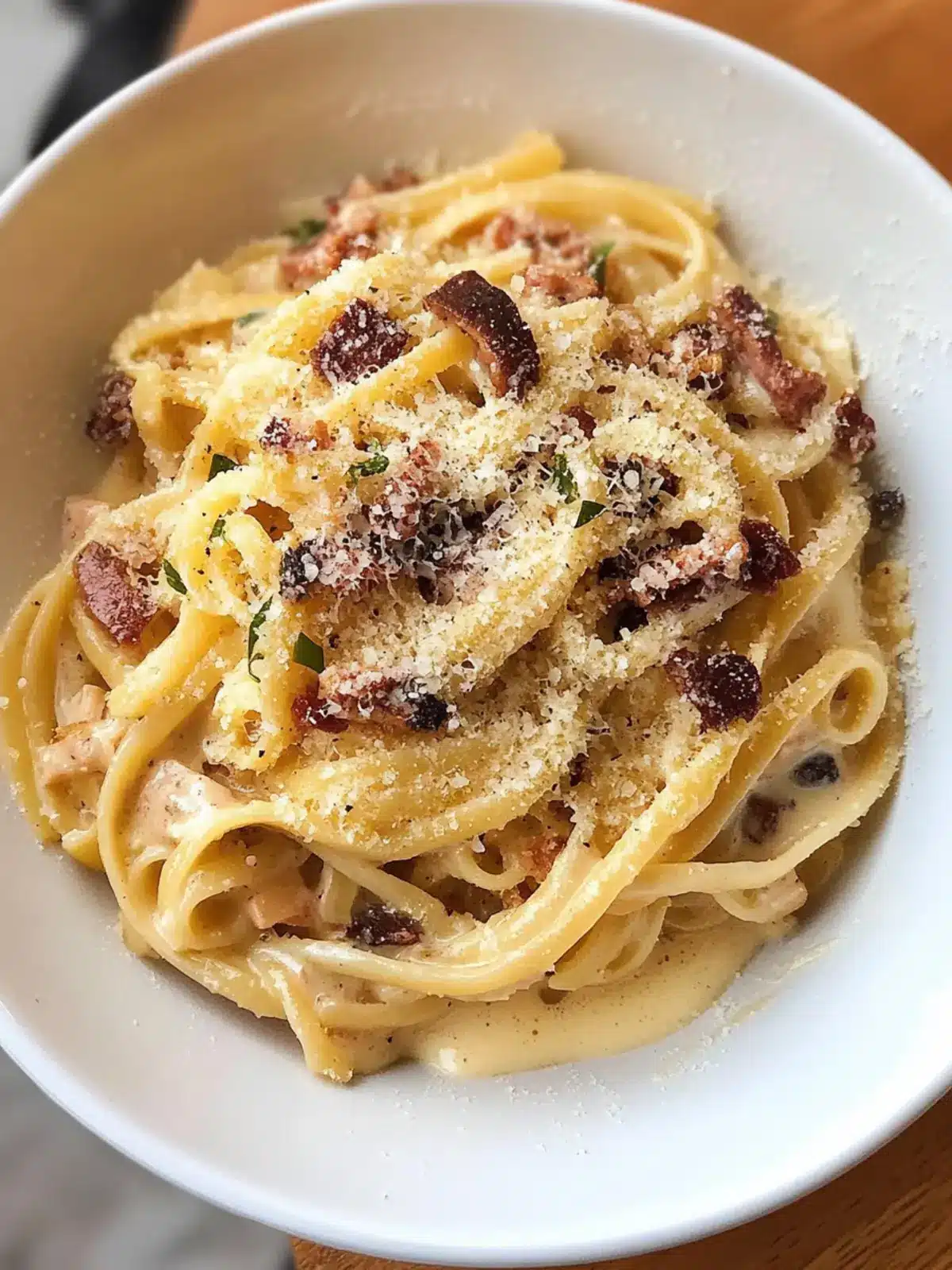 10-Minute Pasta con Crema y Tocino for Creamy Goodness 3 Pasta con Crema y Tocino