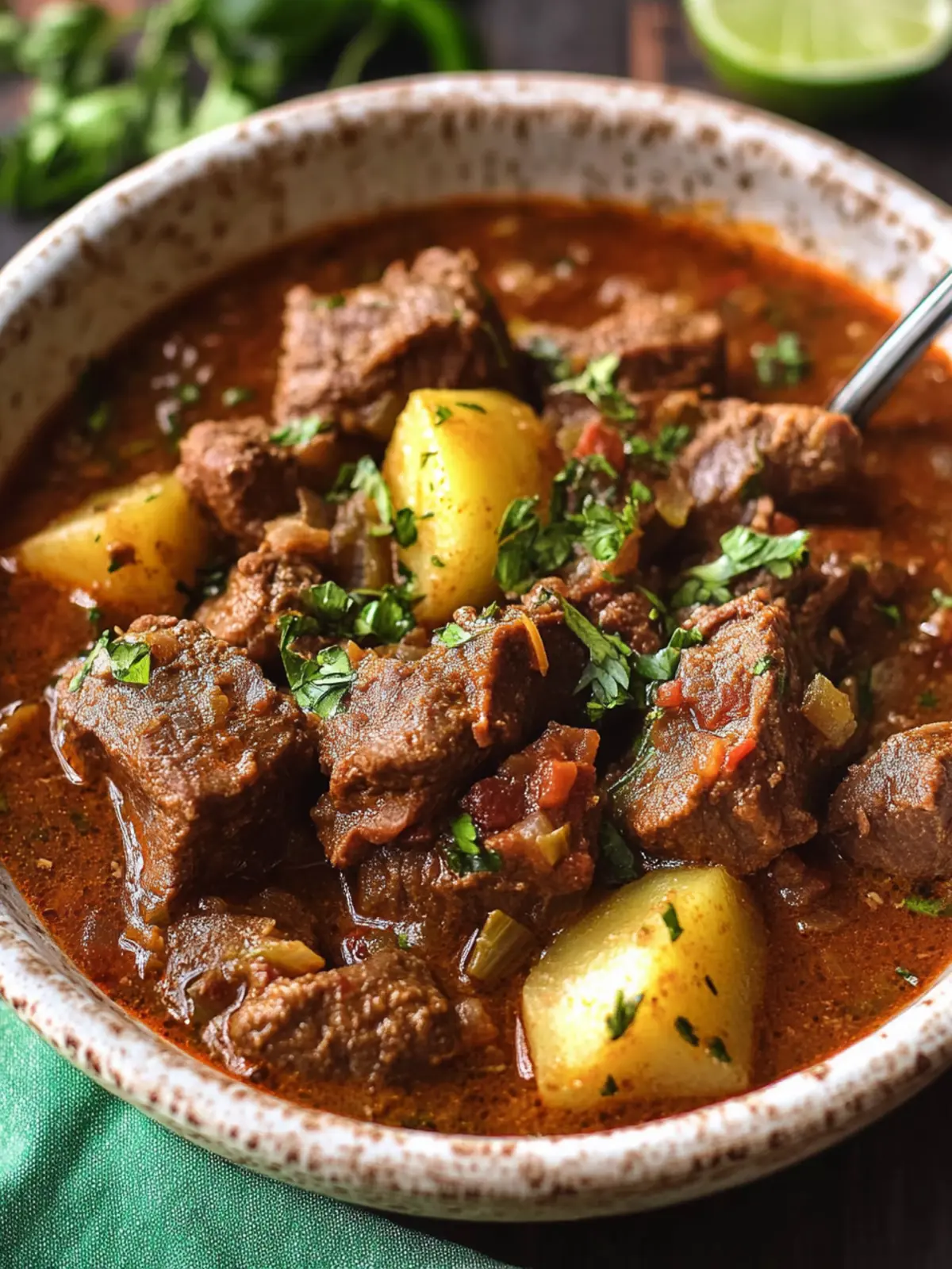 Discover Flavorful Carne de Res Guisada with a Twist 4 Carne de res guisada