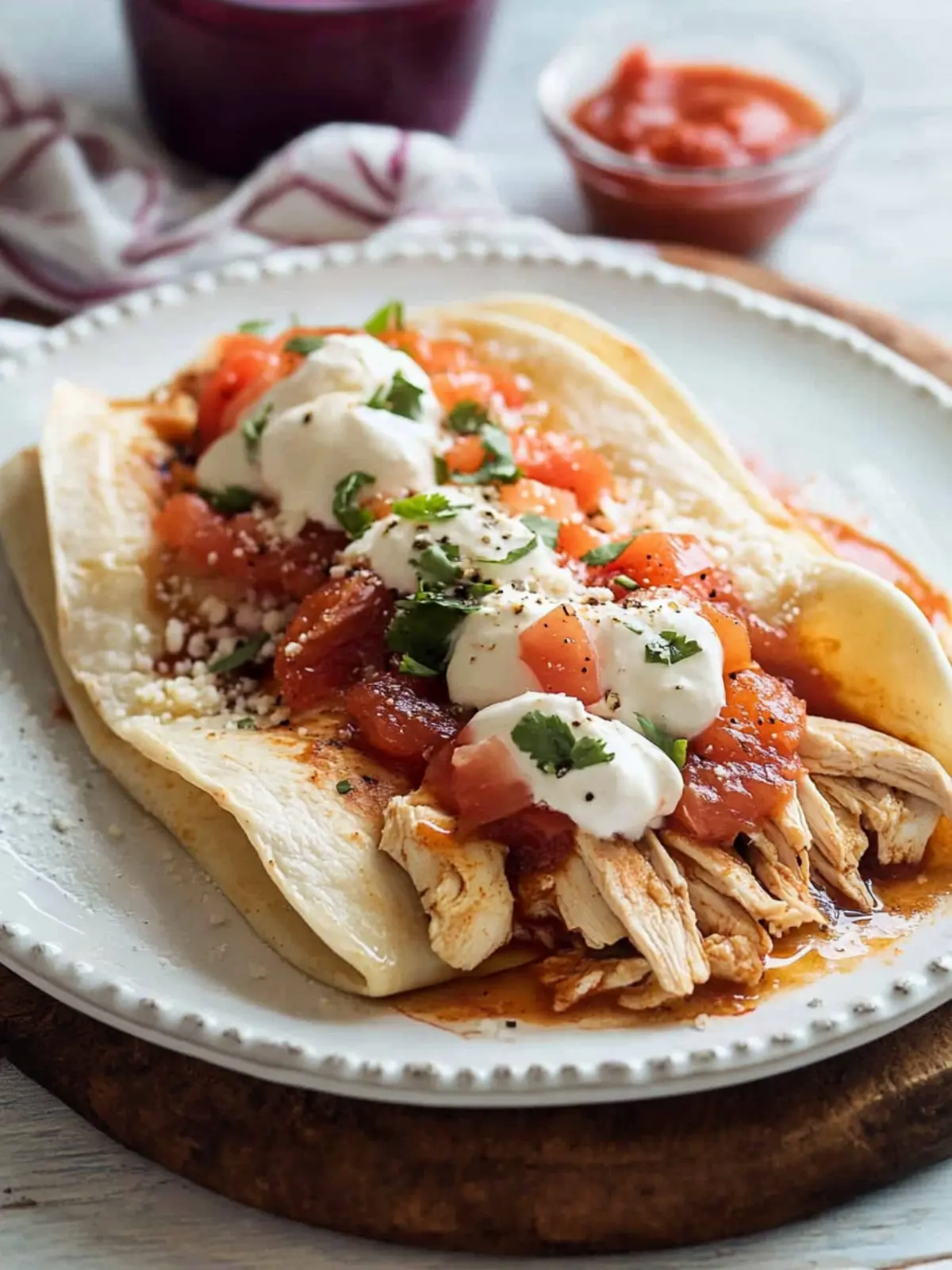 Entomatadas de Pollo | Fácil y Económicas for Busy Nights 4 Entomatadas de Pollo | Fácil y Económicas