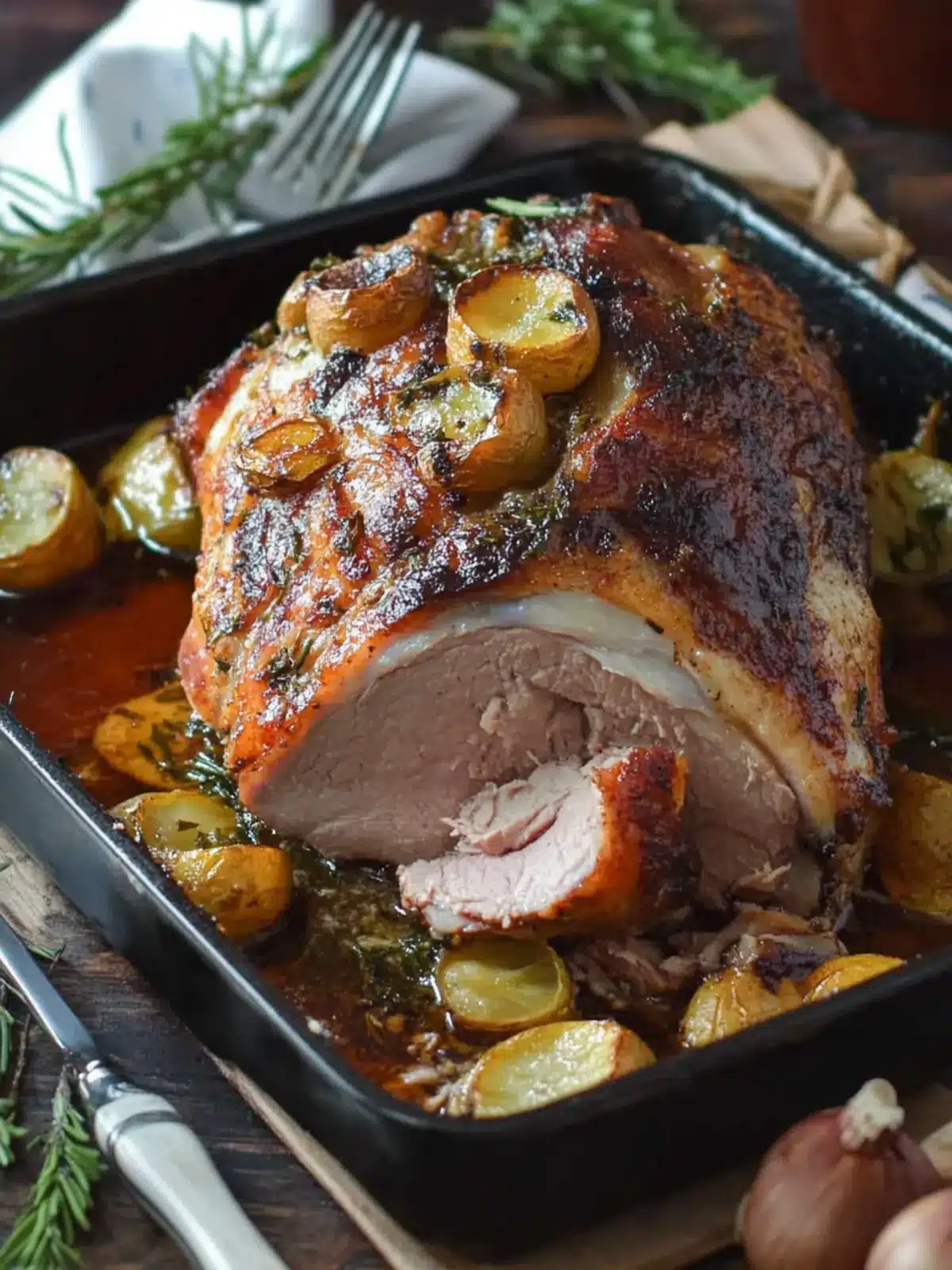 Savory Pernil de Cochino Horneado: Your Holiday Showstopper 2 Pernil de cochino {navideño} horneado