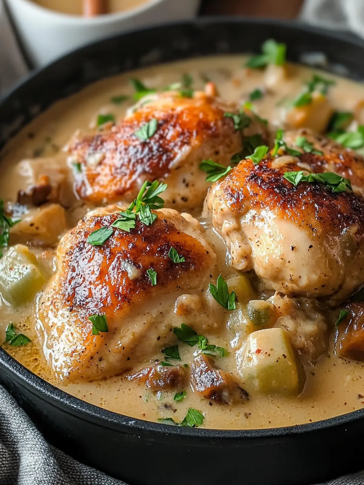 Rich And Creamy Cajun Smothered Chicken Recipe to Savor 5 Rich And Creamy Cajun Smothered Chicken Recipe With Gravy