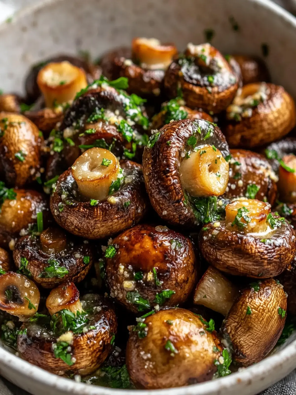 Steakhouse Garlic Butter Mushrooms You'll Crave Again and Again 3 Steakhouse Garlic Butter Mushrooms