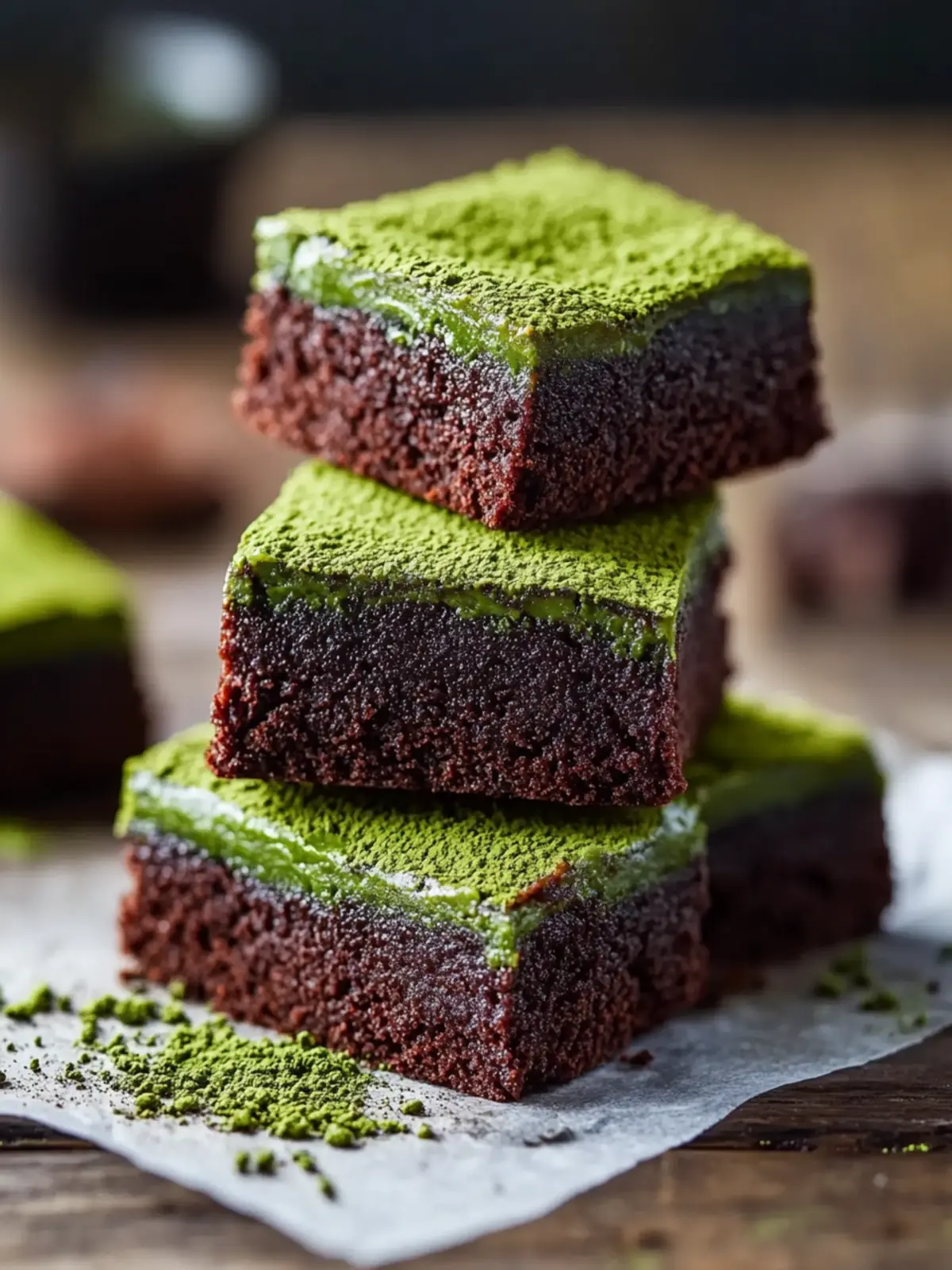 Delicious Matcha Brownies for a Unique Dessert Delight 5 Matcha Brownies