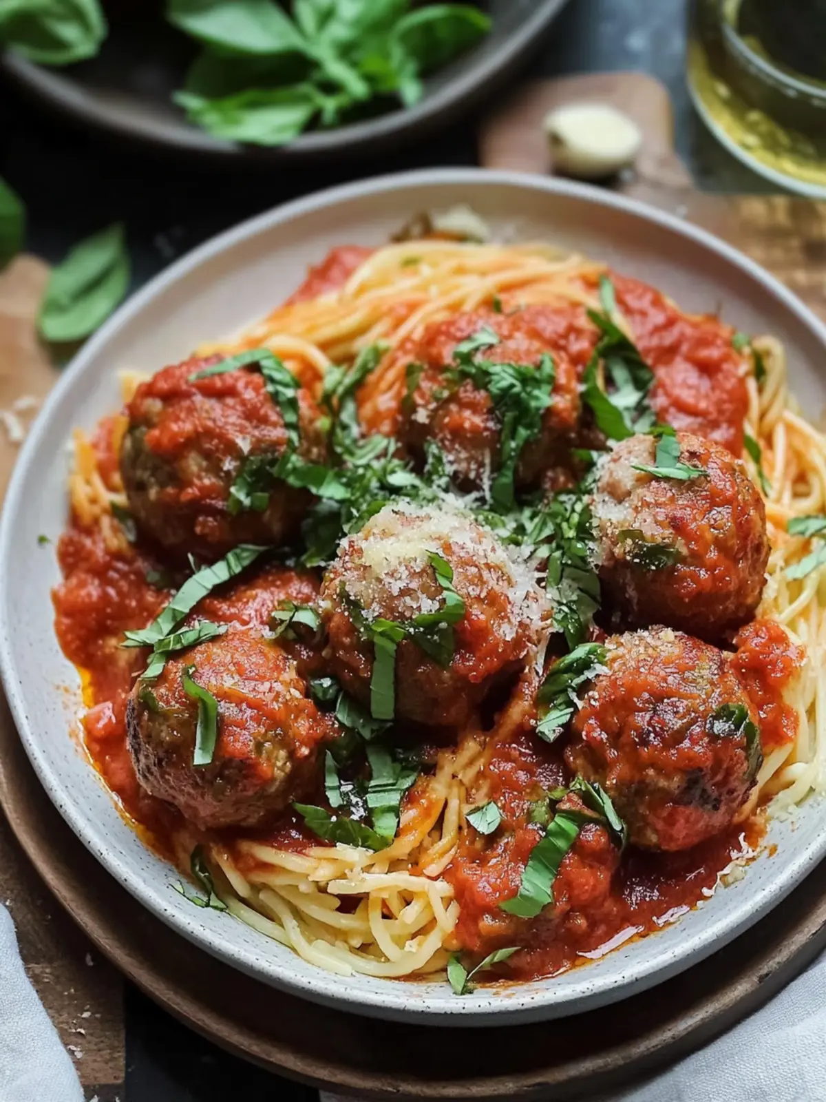 Smoked Meatballs Marinara: BBQ Flavor Meets Italian Comfort 4 Smoked Meatballs Marinara