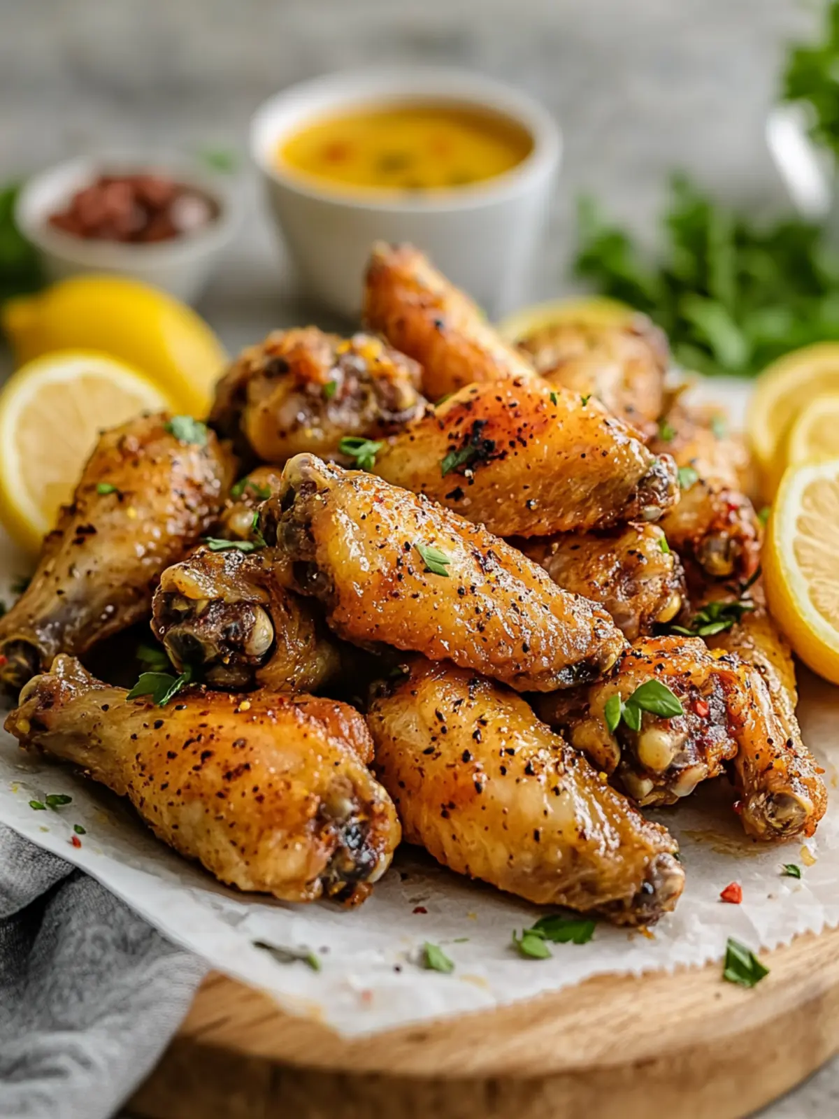 Lemon Pepper Wings: Crispy Perfection for Any Night In 2 Lemon Pepper Wings