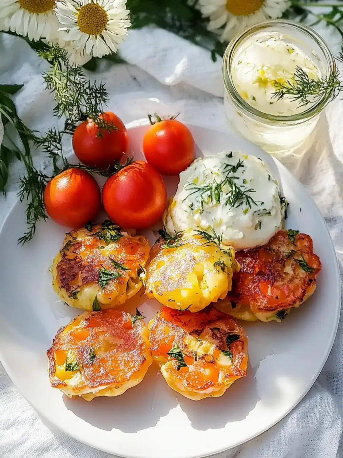 Crispy Vegetable Fritters: Your New Favorite Healthy Snack 4 Krosse Gemüsefrikadellen