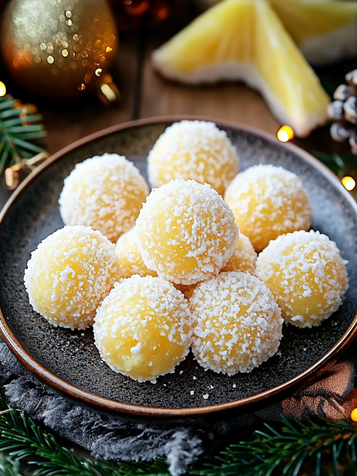 Pineapple Christmas Balls: Easy No-Bake Tropical Delight 5 Pineapple Christmas Balls