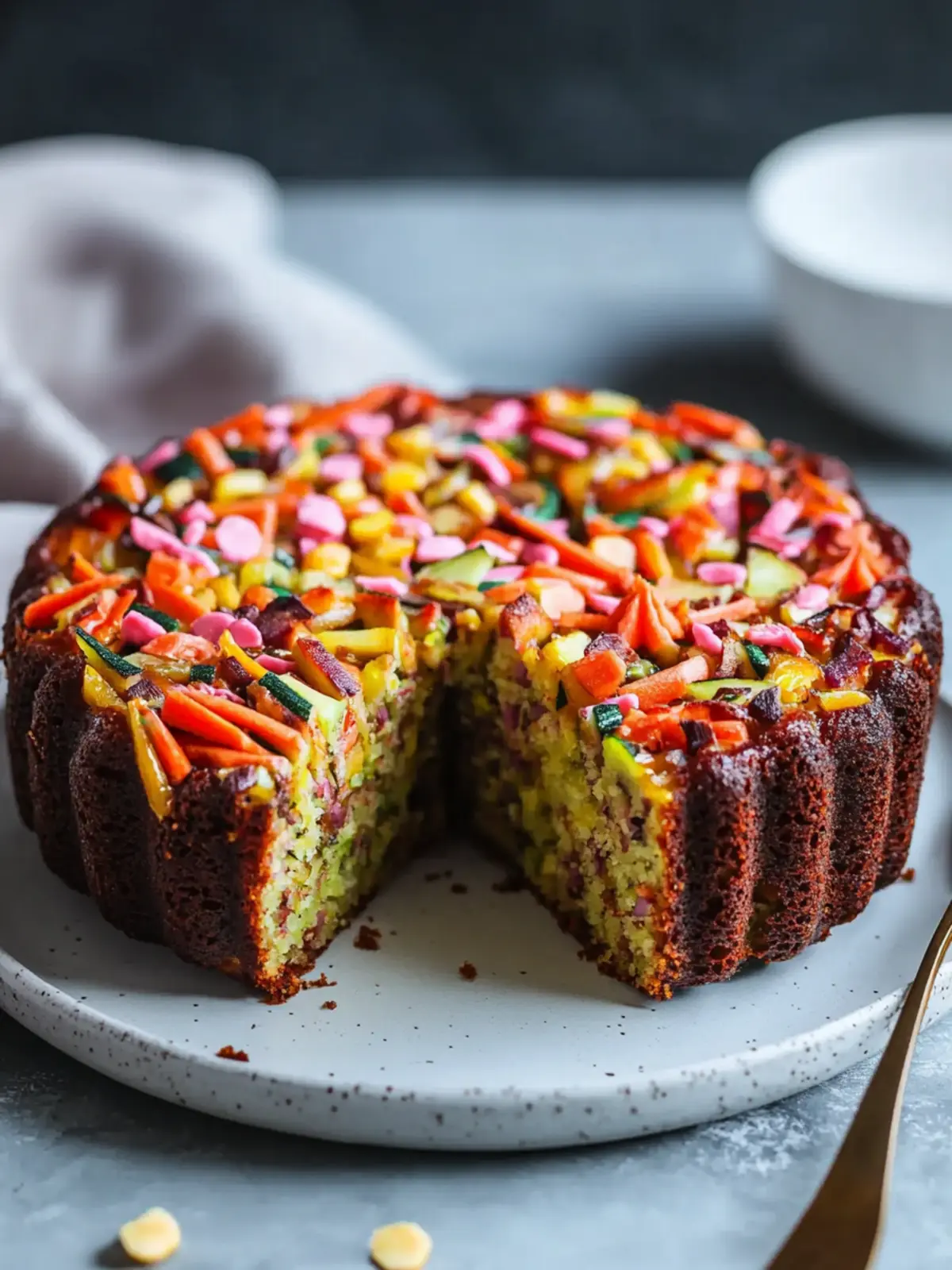 Delicious Breakfast Veggie Crinkle Cake Recipe for Happy Mornings 4 Breakfast Veggie Crinkle Cake Recipe