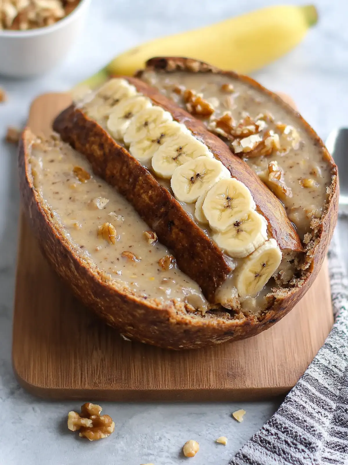 Easy One-Bowl Bizcocho de Banana y Nueces You’ll Love 2 Bizcocho de banana y nueces fácil {one bowl}