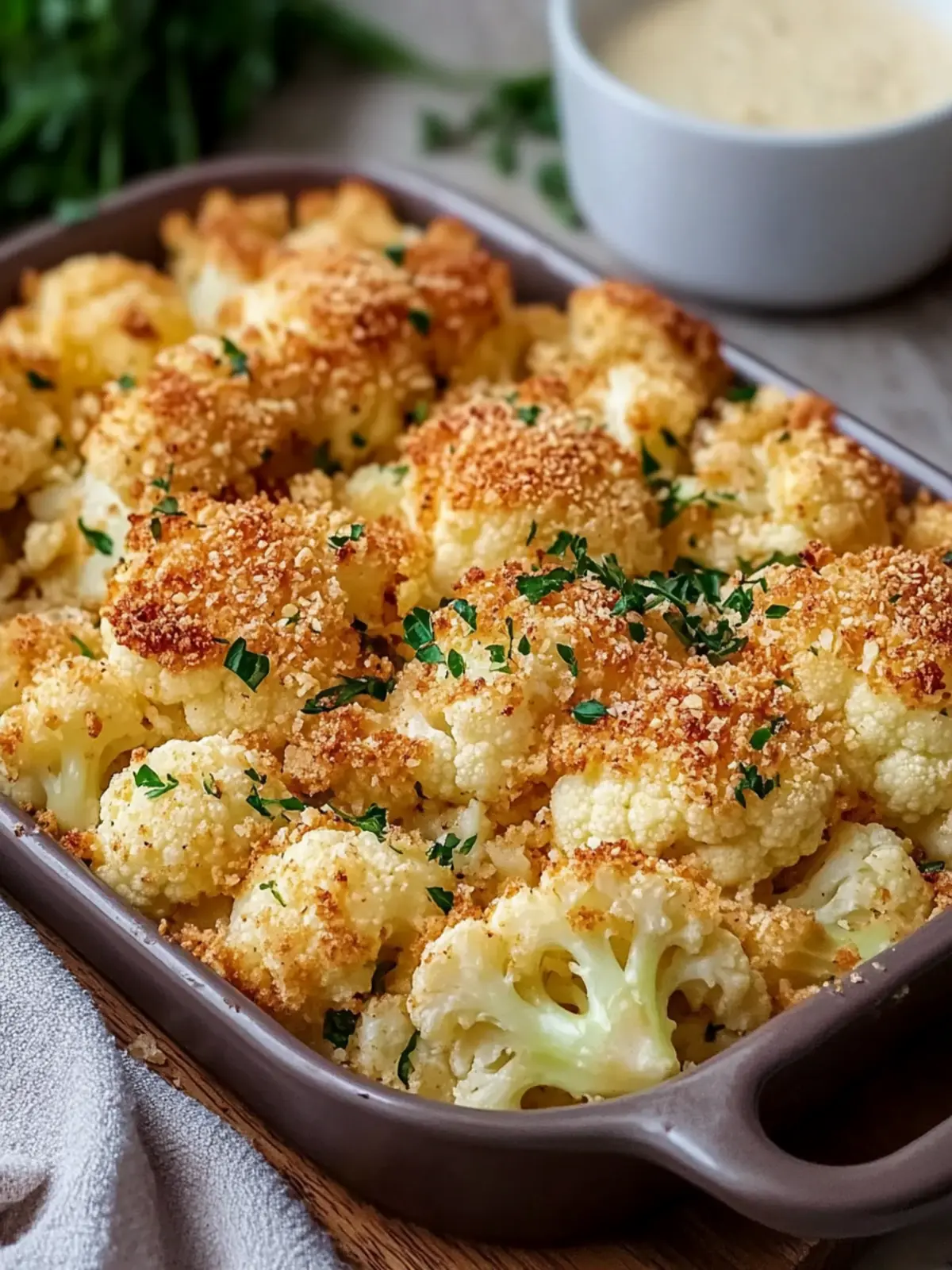 Baked Cauliflower Crisp: A Guilt-Free Crunch You’ll Love 4 Baked Cauliflower Crisp