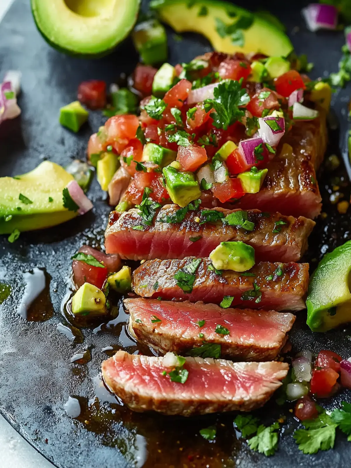Tuna Steak with Avocado Salsa: Your New Favorite Healthy Meal 5 Tuna Steak with Avocado Salsa