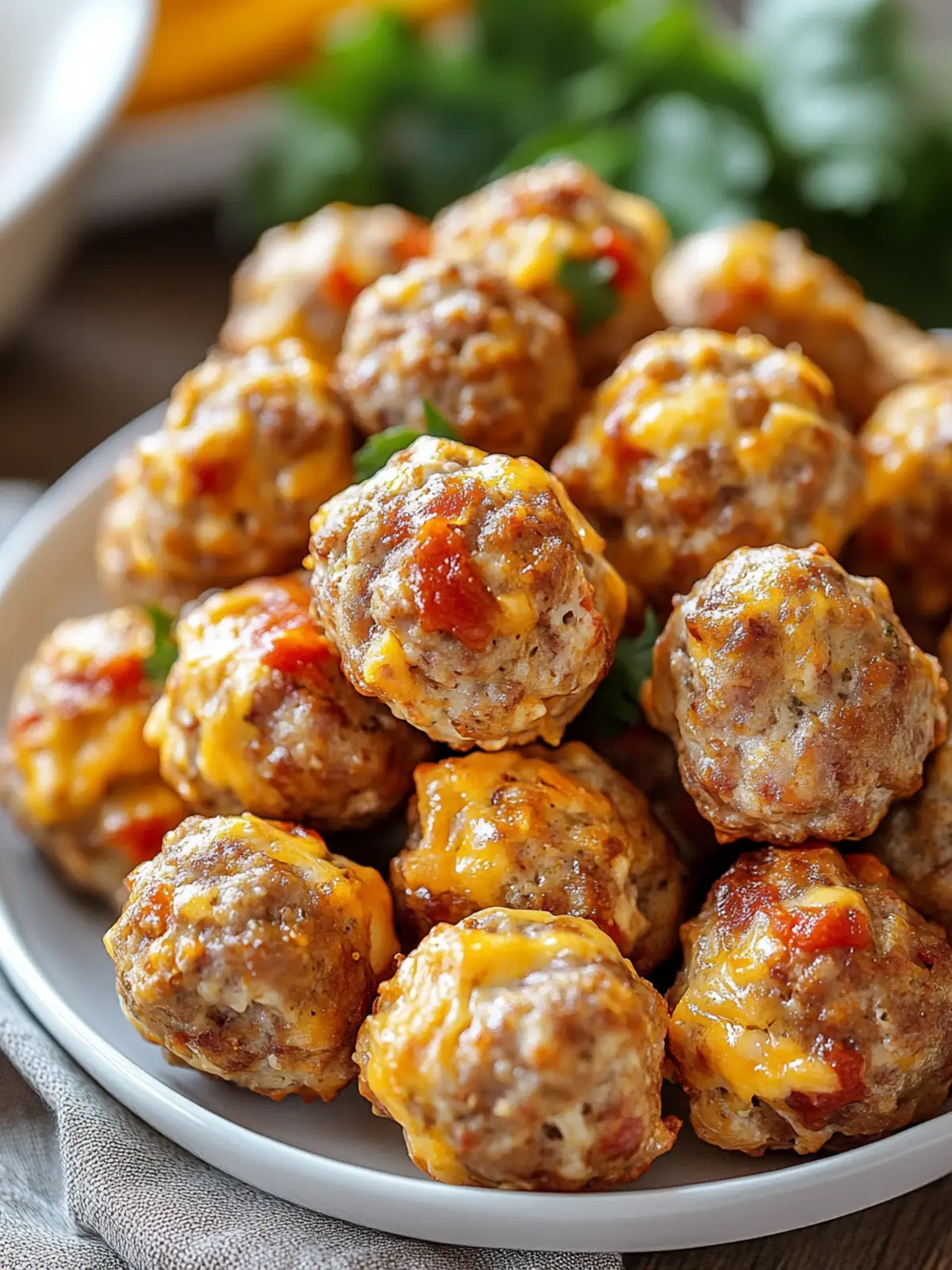 Irresistible Rotel Cream Cheese Sausage Balls for Easy Entertaining 5 Rotel Cream Cheese Sausage Balls