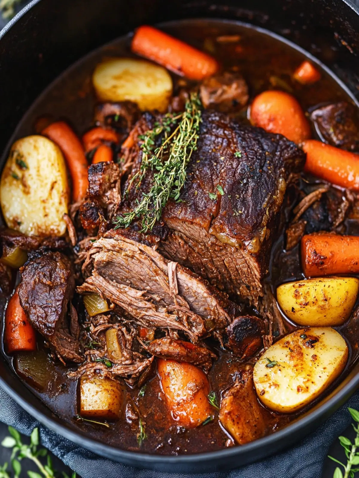 Melt-in-Your-Mouth Dutch Oven Pot Roast for Cozy Nights 2 Dutch Oven Pot Roast