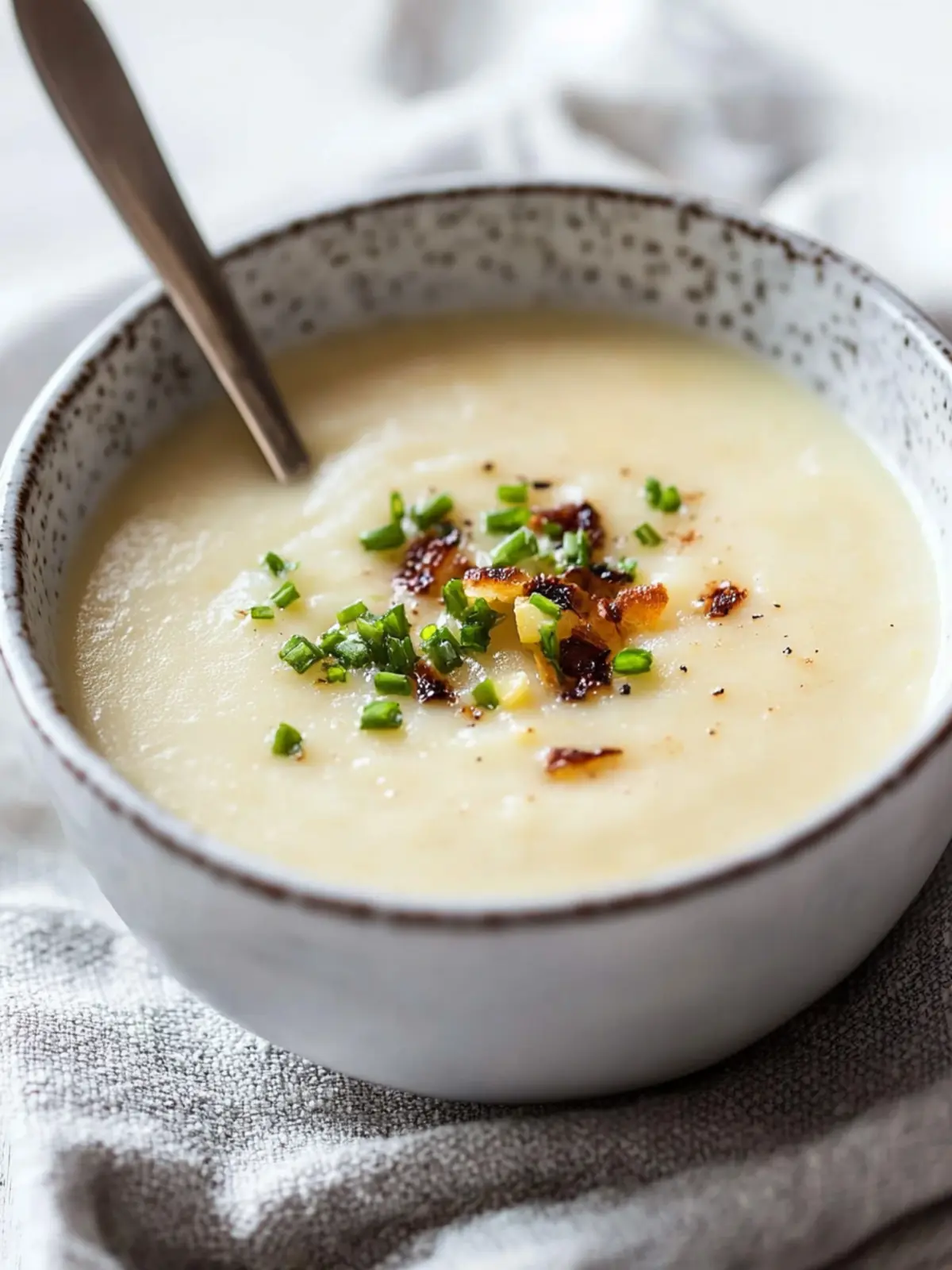 Einfache Kartoffel-Speck-Suppe for Cozy Nights In 3 Einfache Kartoffel-Speck-Suppe