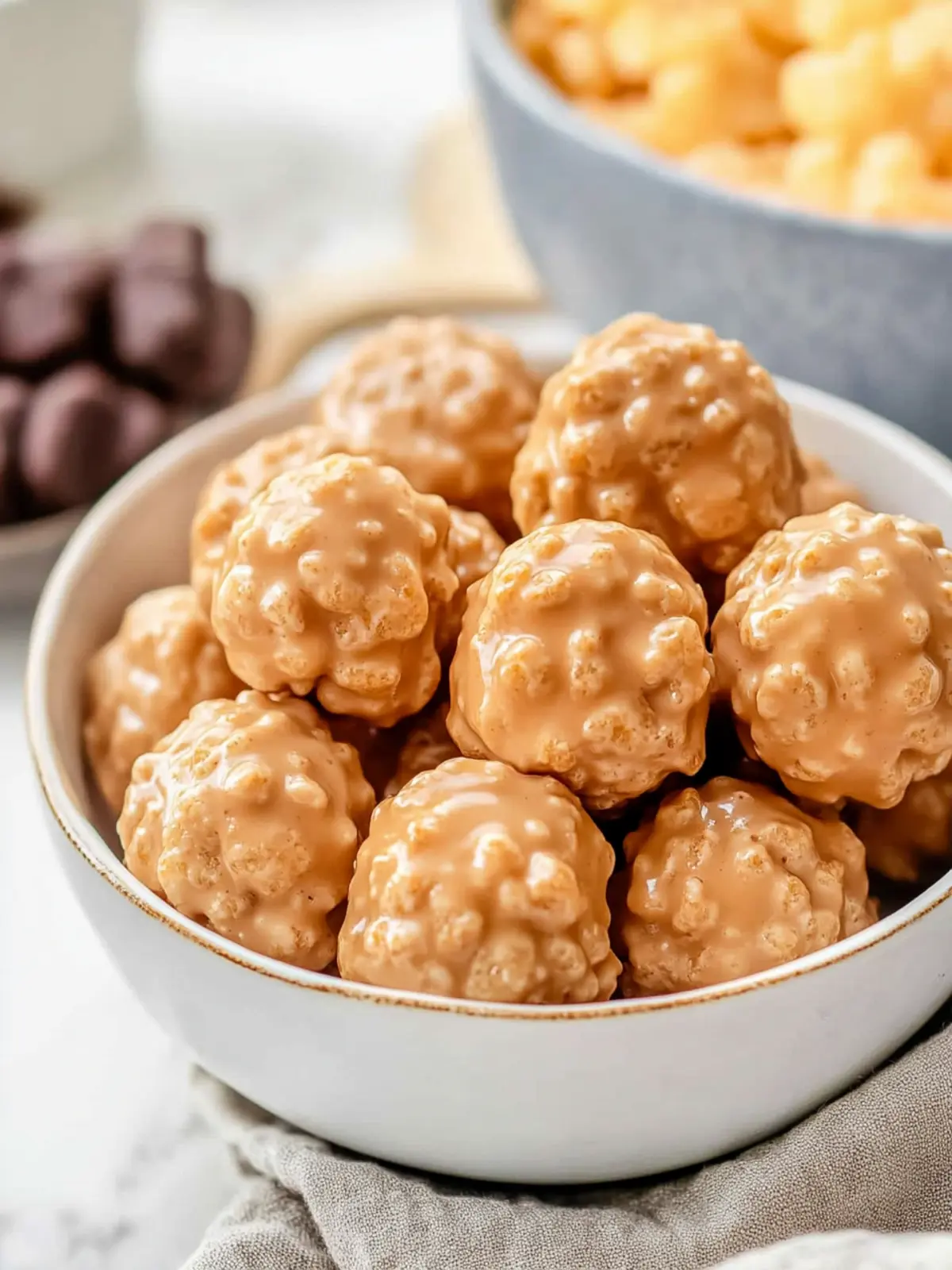 Delicious Rice Krispie Peanut Butter Balls for Sweet Cravings 4 Rice Krispie Peanut Butter Balls
