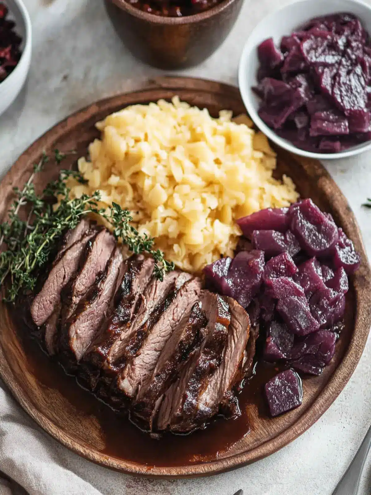 Irresistible Sauerbraten: A Cozy German Comfort Food Delight 5 Sauerbraten
