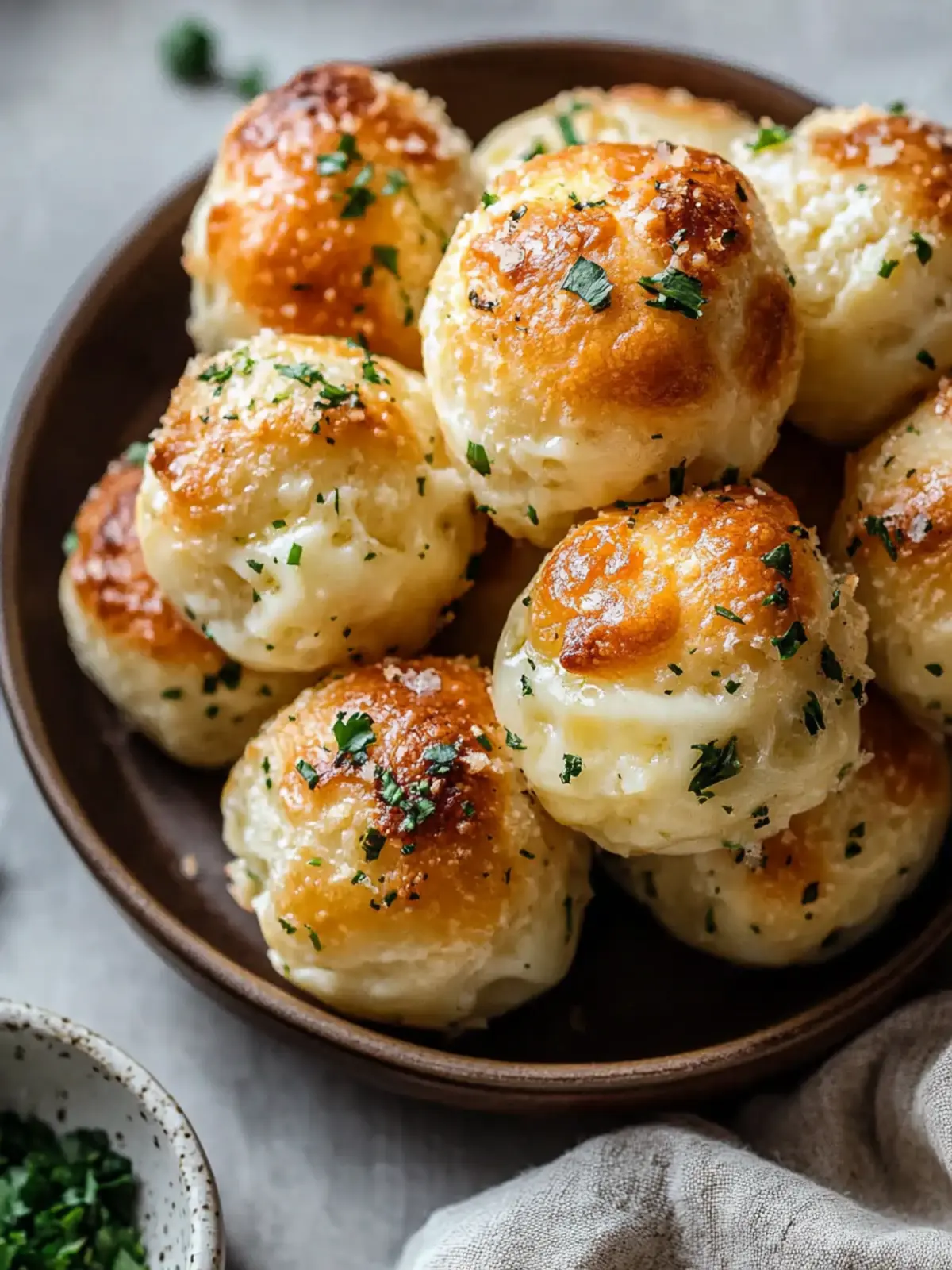 Melty Baked Garlic Butter Cheese Bombs Everyone Will Love 2 Baked Garlic Butter Cheese Bombs