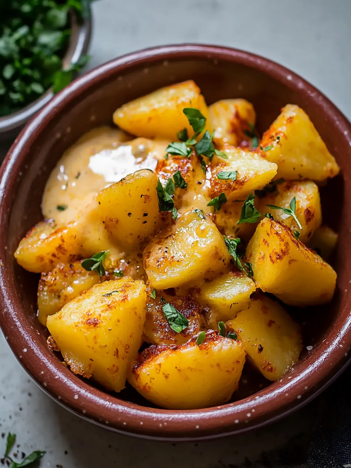 Creamy Patatas Mozárabes: Quick & Easy Spanish Delight 2 Patatas Mozárabes