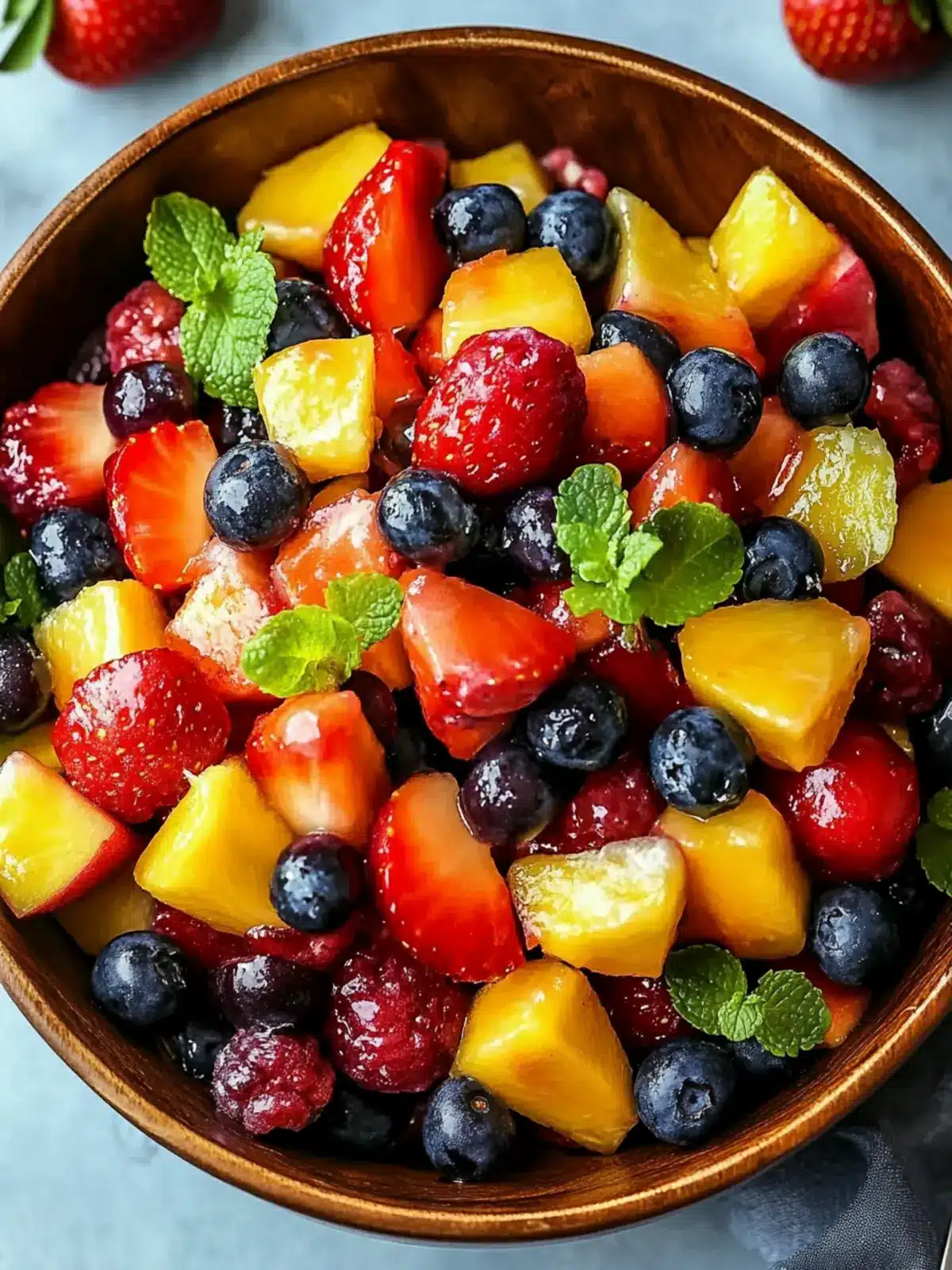 Easy Fruit Salad with Creamy Pudding for Instant Joy 5 Easy Fruit Salad