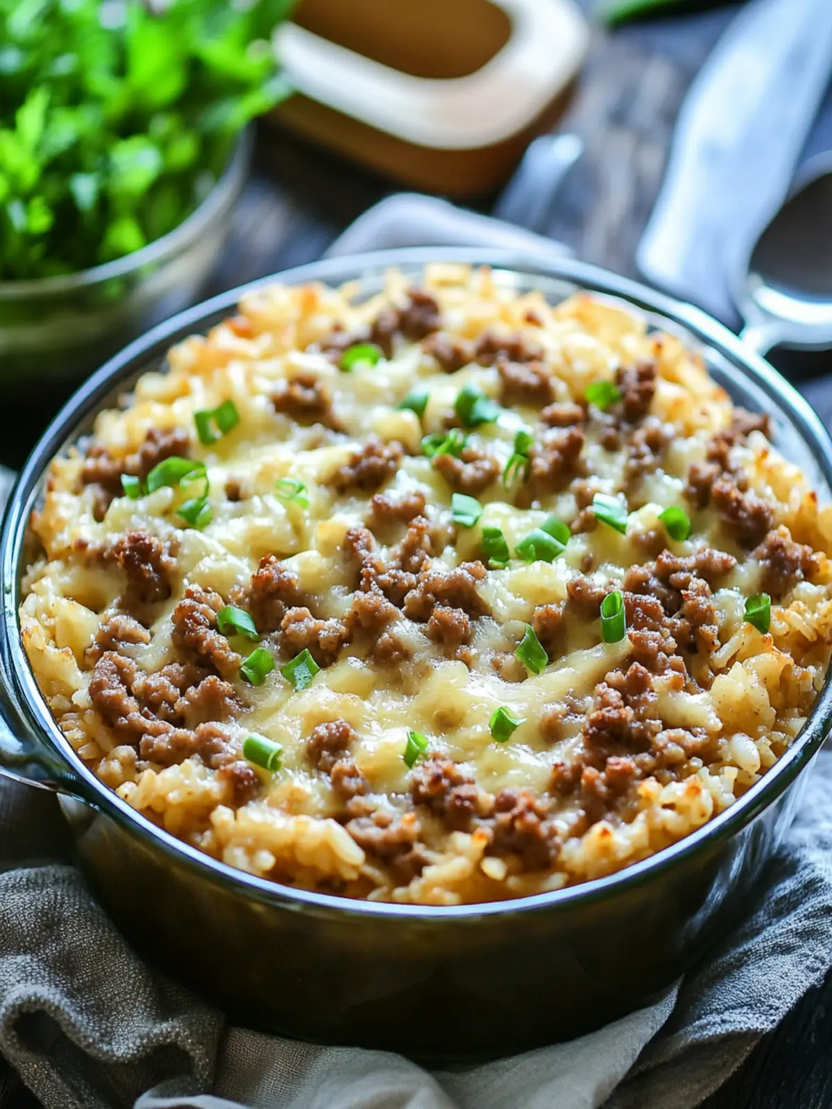 Delicious Hamburger & Rice Casserole for Busy Weeknights 3 Hamburger & Rice Casserole