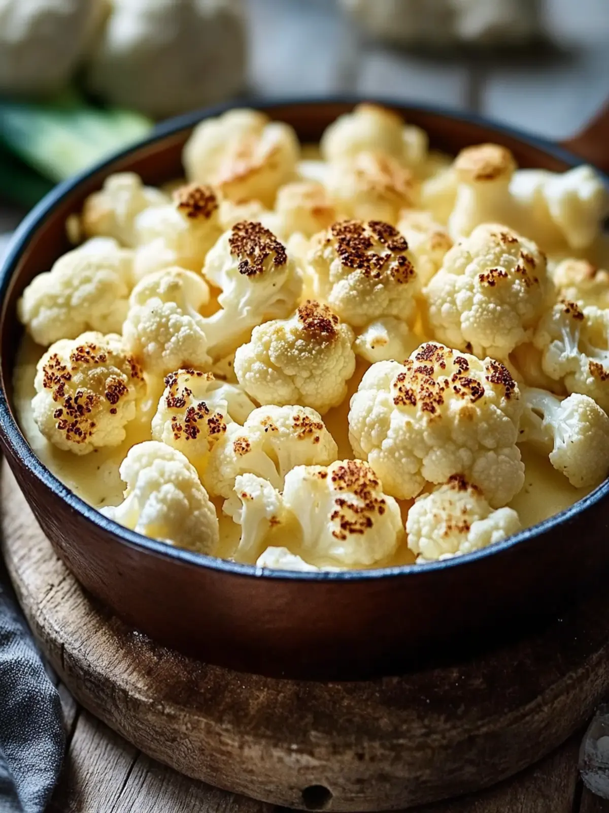 Creamy Cauliflower Cheese Bake for Guilt-Free Comfort 3 Cauliflower Cheese