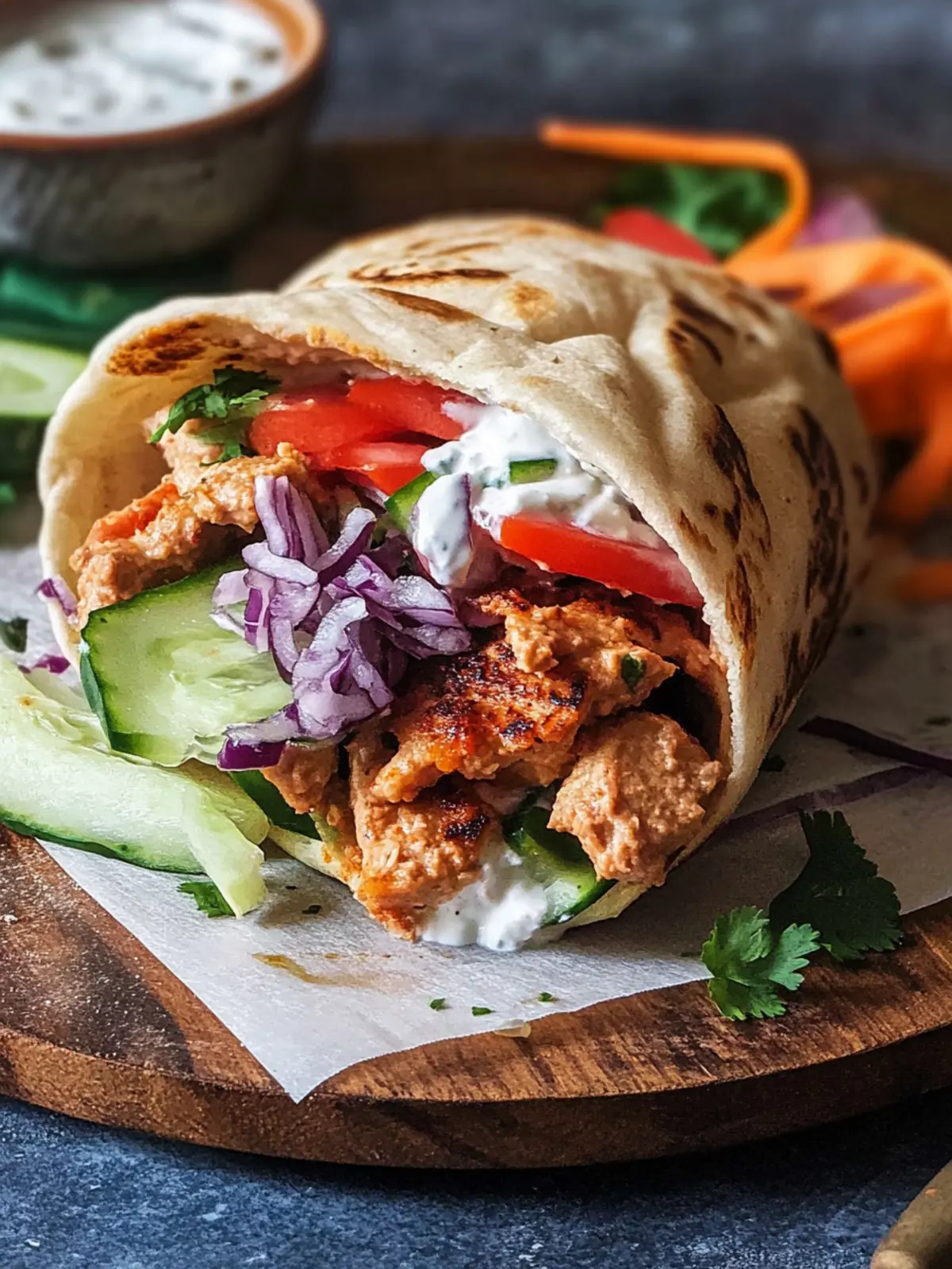 Delicious Hausgemachter Deutscher Döner Kebab (Hühnerrezept) at Home 4 Hausgemachter deutscher Döner Kebab (Hühnerrezept)