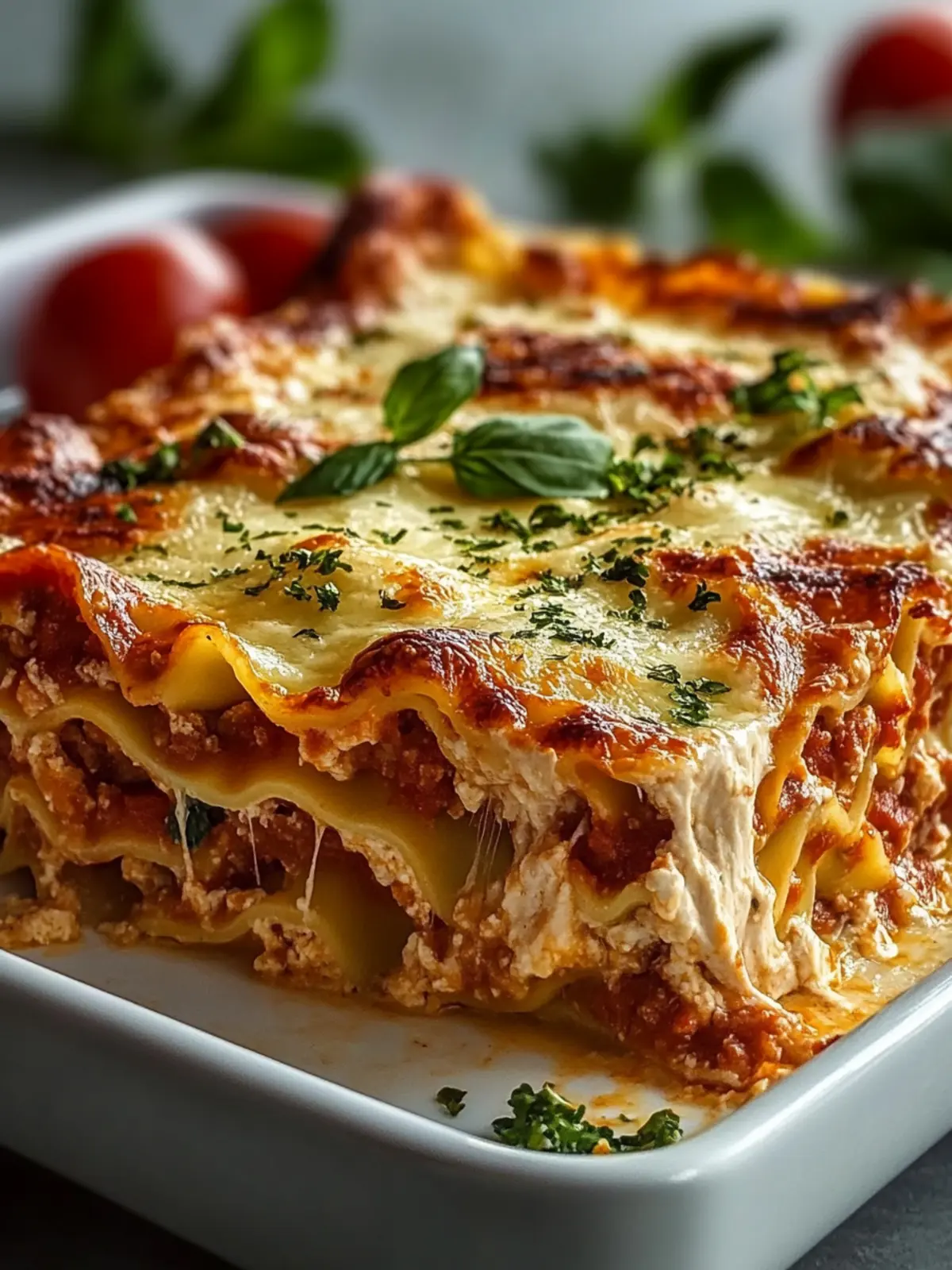 Irresistibly Creamy Chicken Lasagna Bake Your Family Will Love 2 Chicken Lasagna Bake