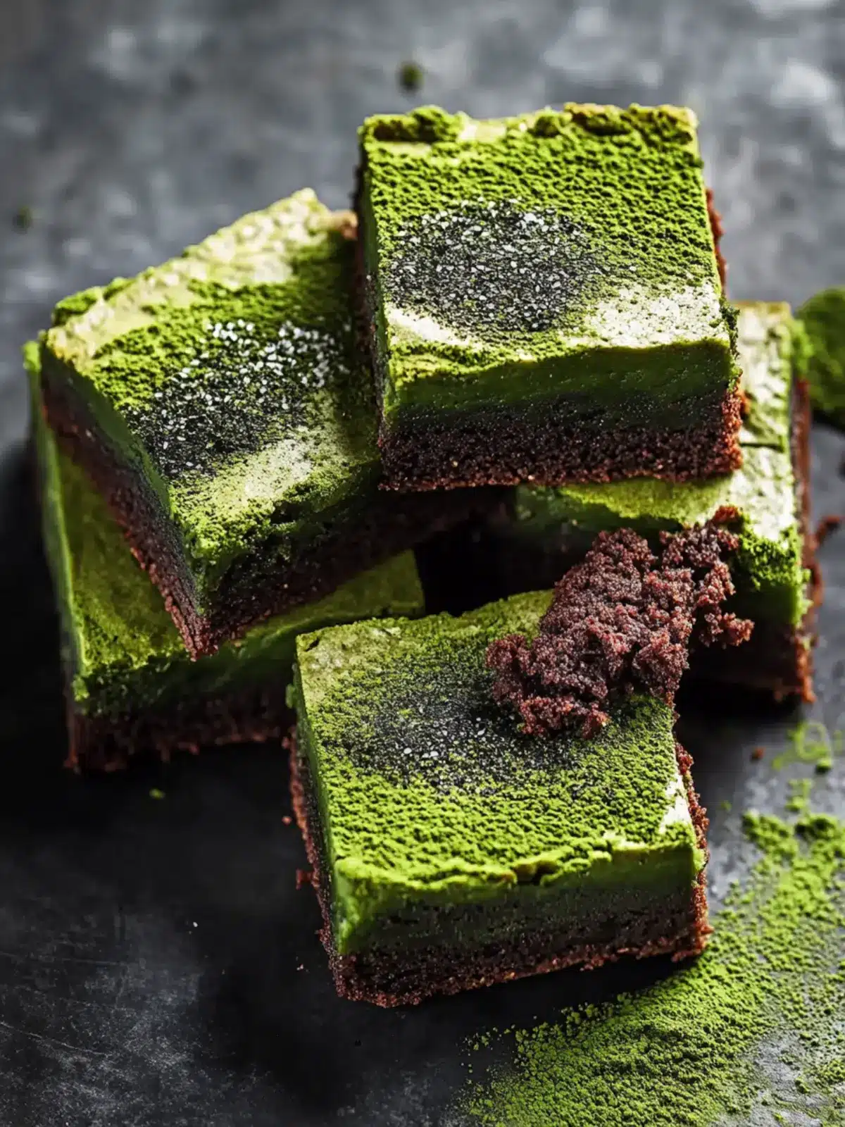Delicious Matcha Brownies for a Unique Dessert Delight 3 Matcha Brownies