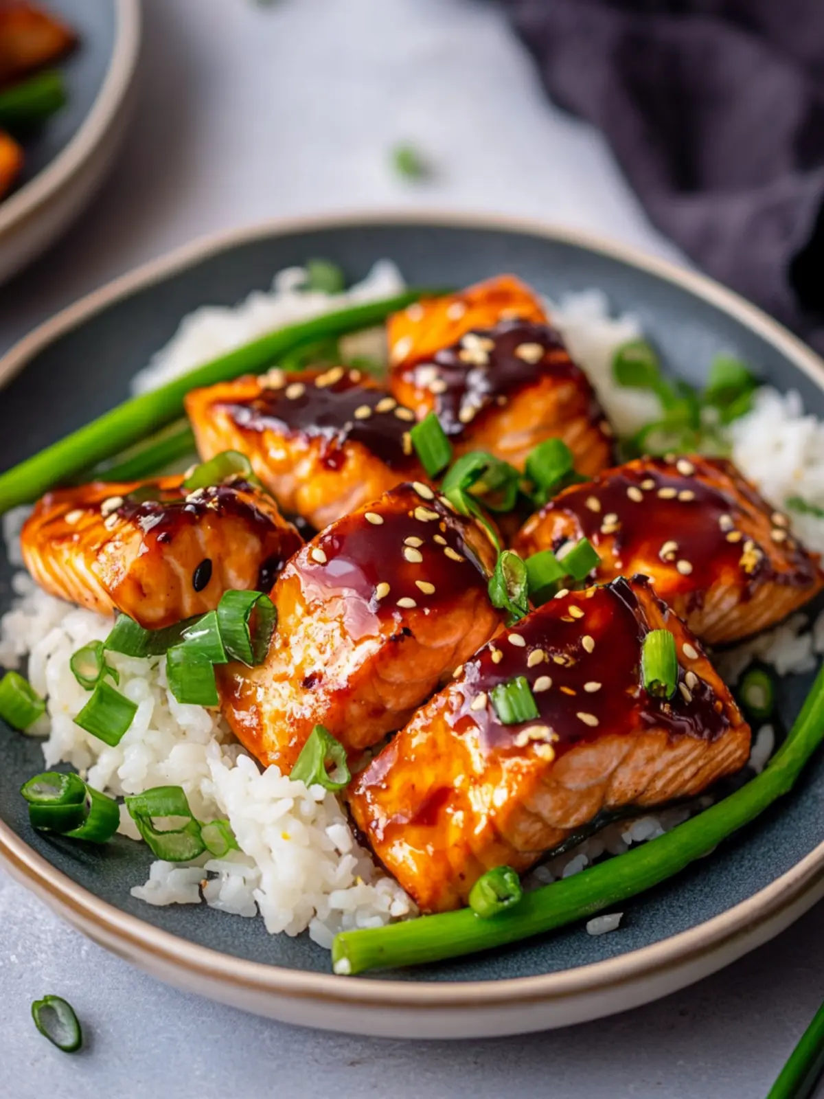 Air Fryer Teriyaki Salmon Recipe for a Quick Dinner Delight 2 Air Fryer Teriyaki Salmon Recipe