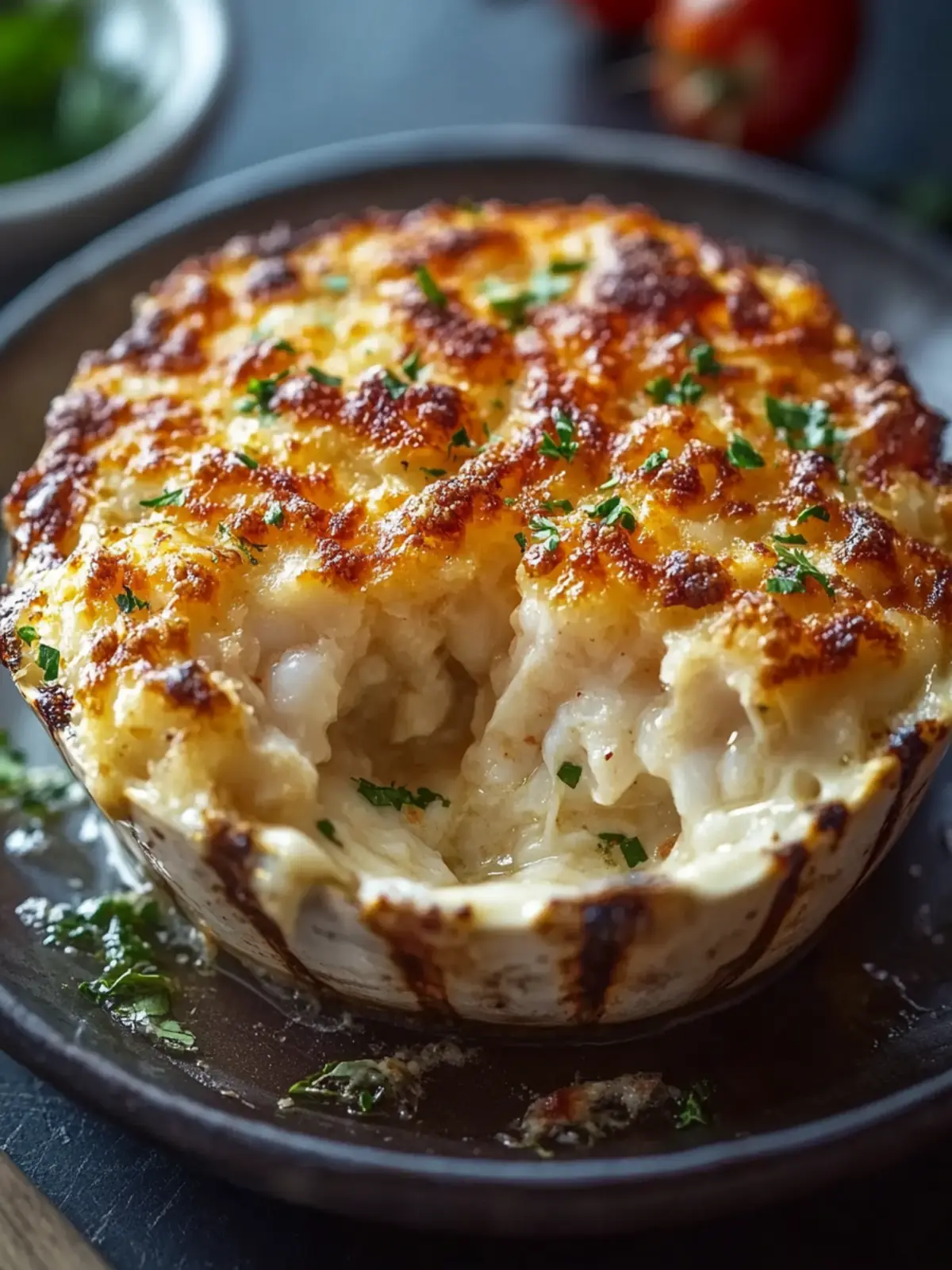 Decadent Cheesy Jumbo Lump Crab Au Gratin to Delight You 3 Cheesy Jumbo Lump Crab Au Gratin