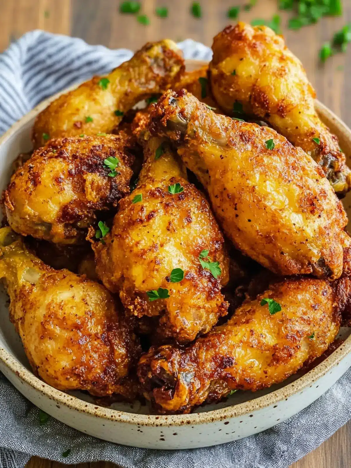 Crispy Air Fryer Drumsticks: Easy Family Dinner Delight 5 CRISPY AIR FRYER DRUMSTICKS