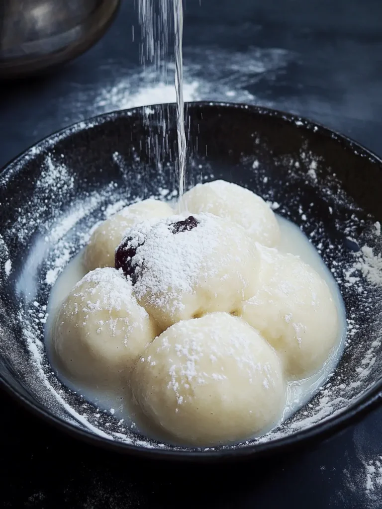 Dampfnudel (deutsche süße Knödel)