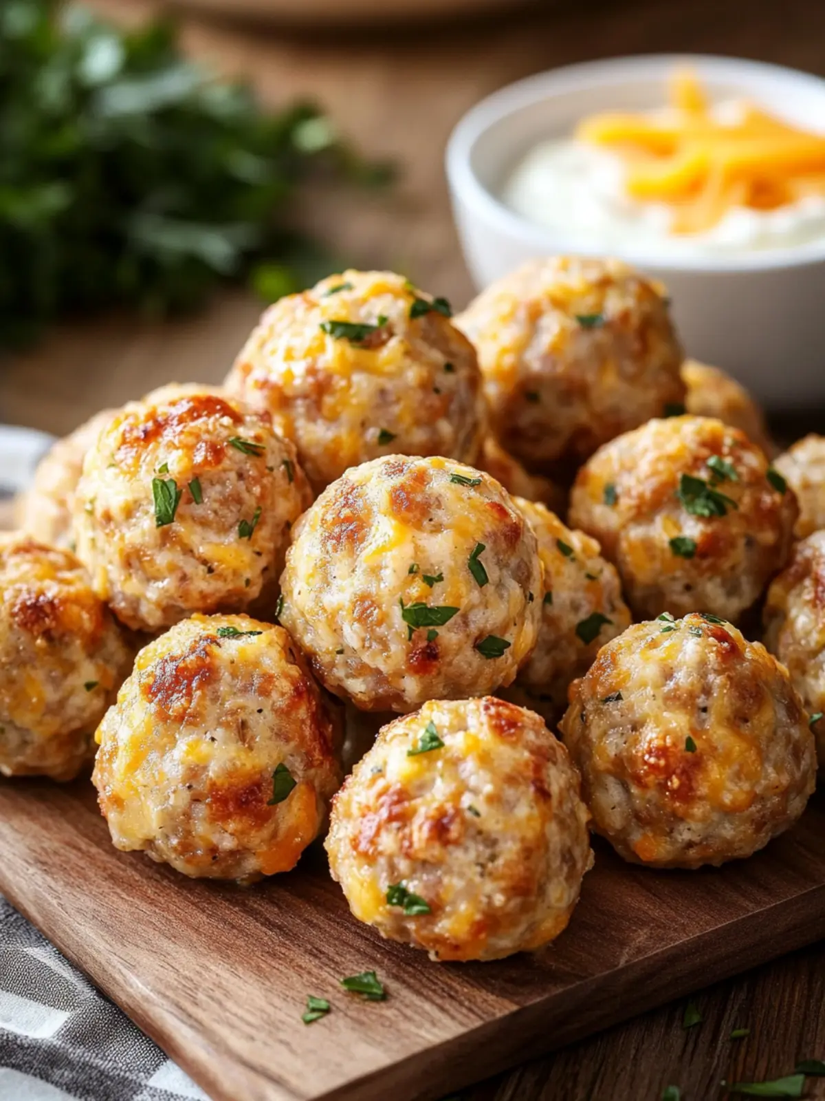 Cheddar Bay Sausage Balls: Comfort Food for Every Gathering 2 Cheddar Bay Sausage Balls