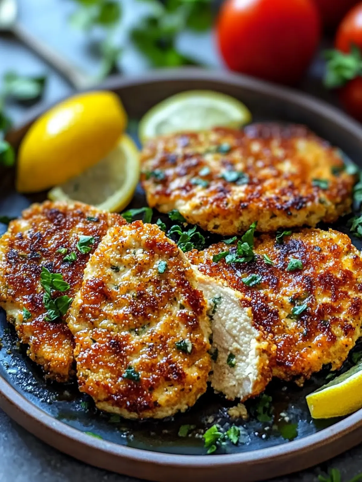 Crispy Homemade Mediterranean Chicken Cutlets You’ll Love 2 Homemade Mediterranean Chicken Cutlets