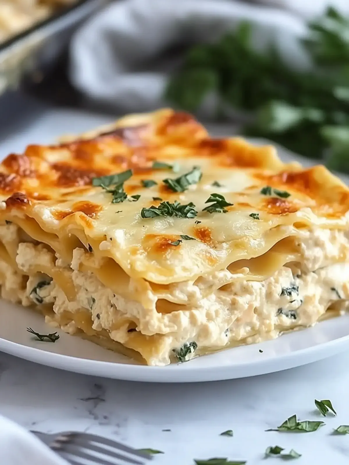 Creamy Chicken Alfredo Lasagna: The Best Easy Recipe Ever 5 The Best Easy Chicken Alfredo Lasagna
