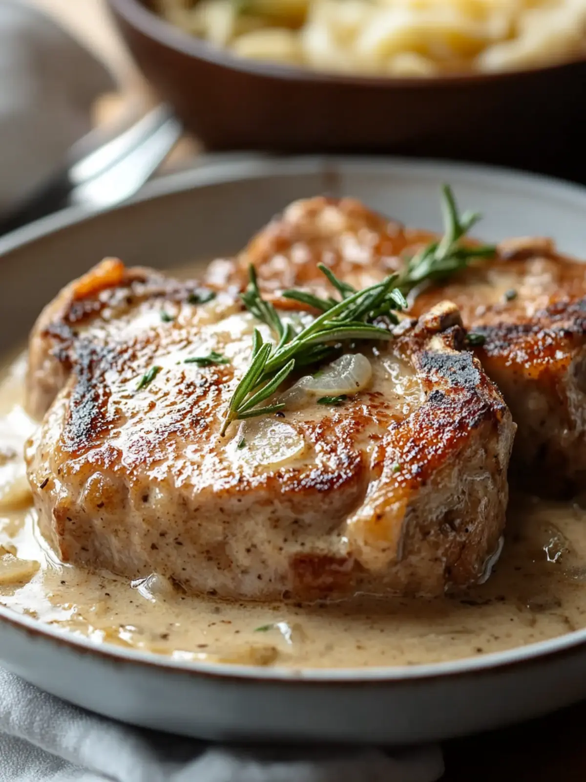 3-Ingredient Creamy Onion Pork Chops for Effortless Comfort 2 3-Ingredient Creamy Onion Pork Chops