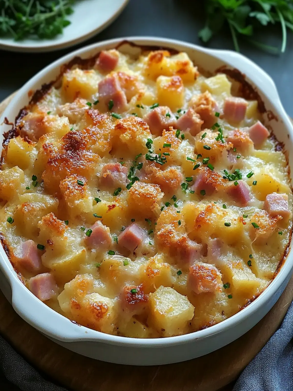Creamy Crockpot Ham and Potato Casserole for Cozy Nights 2 Crockpot Ham and Potato Casserole