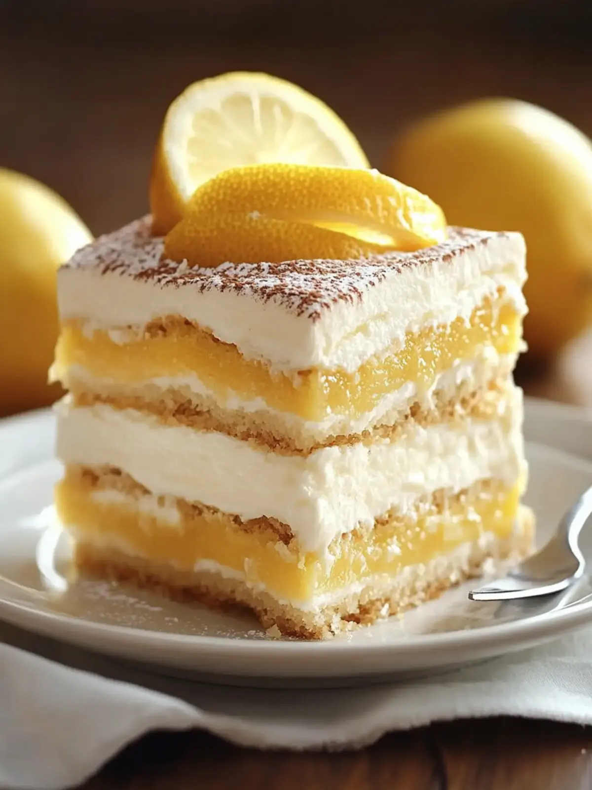 Lemon Tiramisu: Zesty No-Bake Delight for Any Occasion 3 Lemon Tiramisu