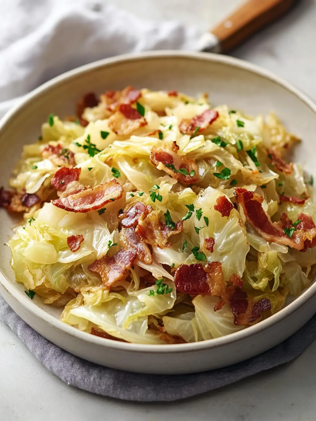 Savory Slow Cooker Braised Cabbage and Bacon Delight 5 Slow Cooker Braised Cabbage and Bacon