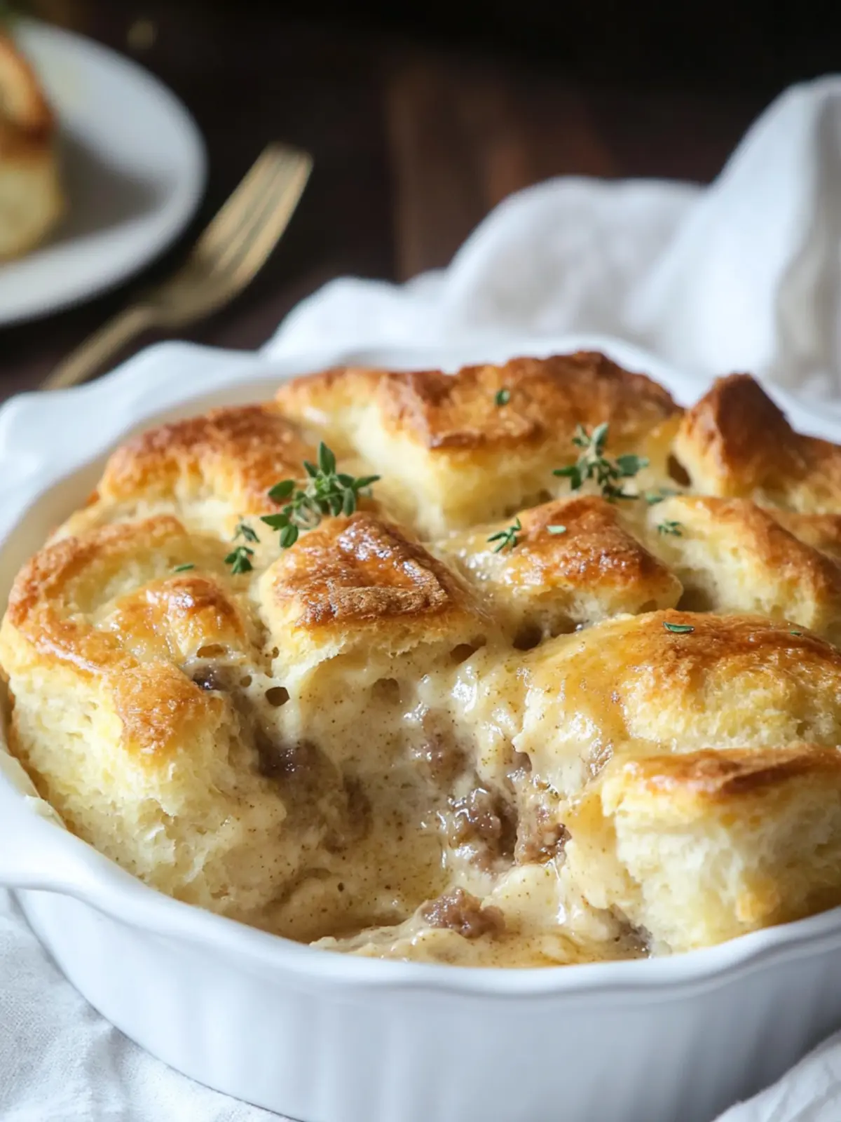 Ultimate Biscuits and Gravy Casserole for Cozy Mornings 2 Biscuits and Gravy Casserole