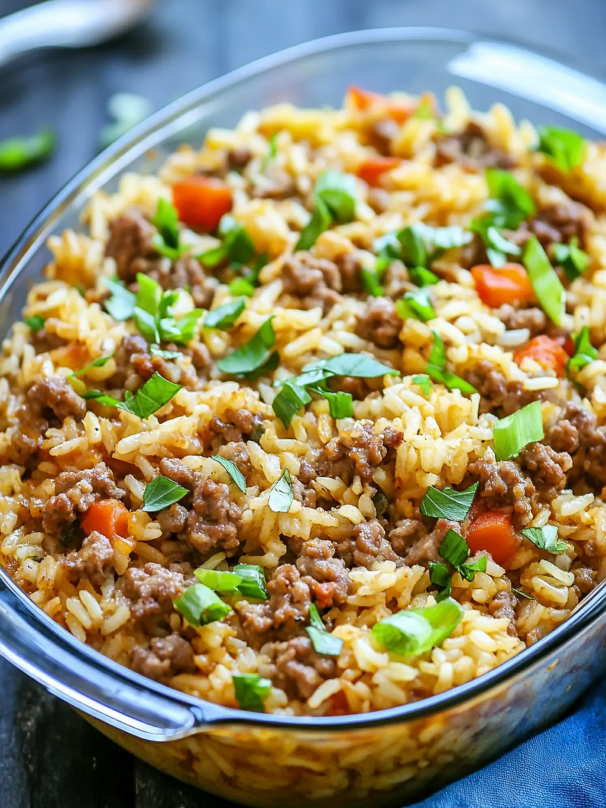 Delicious Hamburger & Rice Casserole for Busy Weeknights 2 Hamburger & Rice Casserole