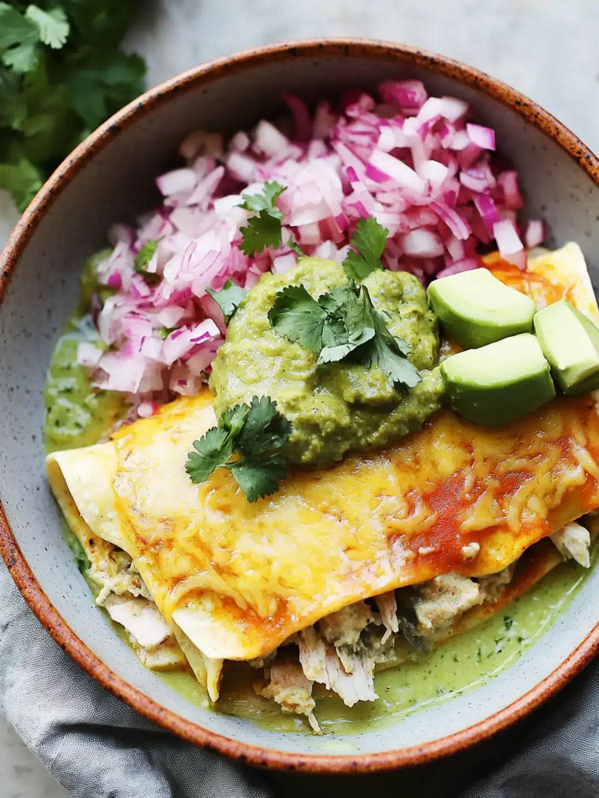 Savory Enchiladas Suizas to Delight Your Taste Buds! 2 Enchiladas Suizas