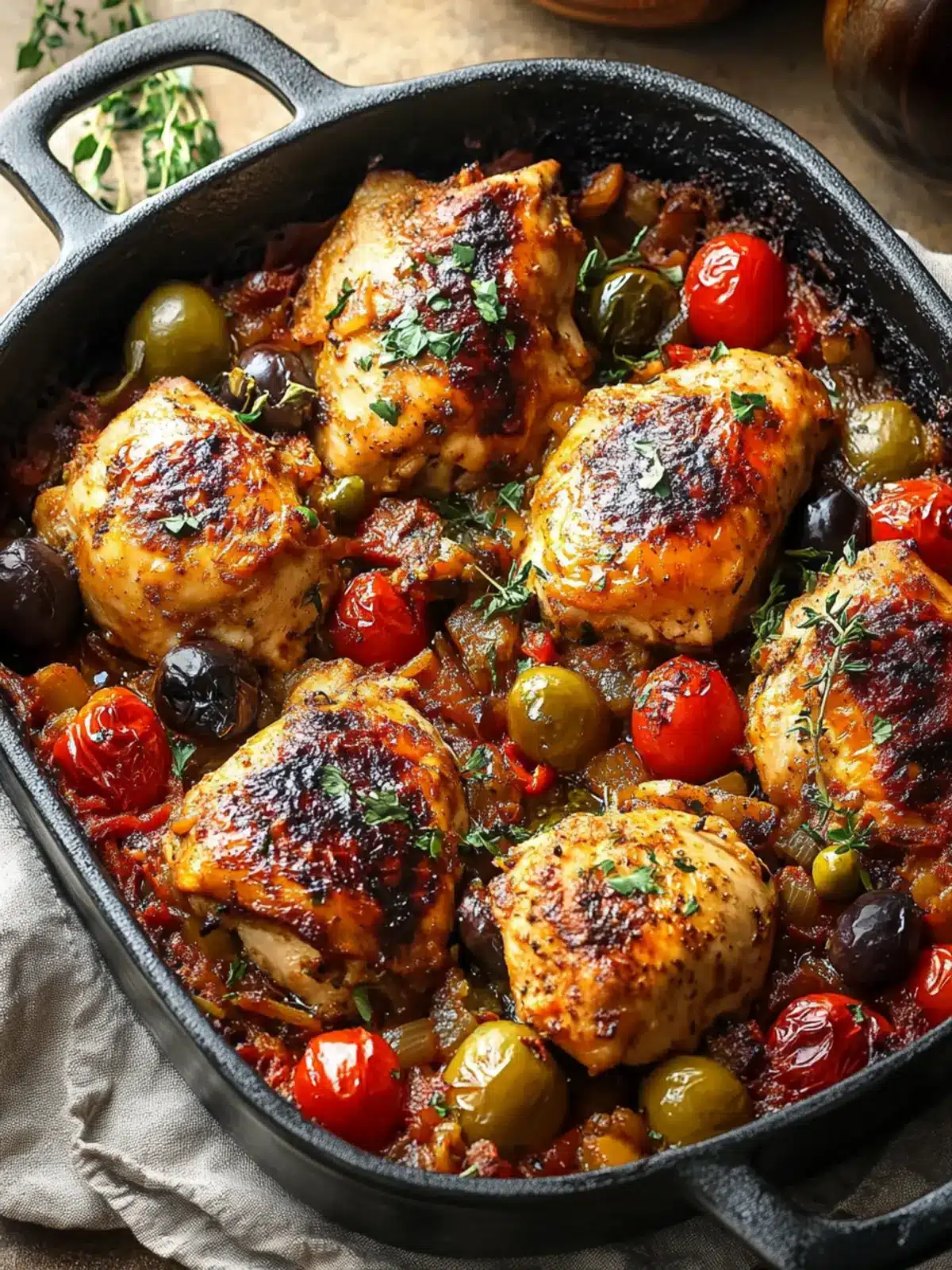 Delicious Spanish Chicken Bake: One-Pan Comfort Food Magic 5 Spanish Chicken Bake