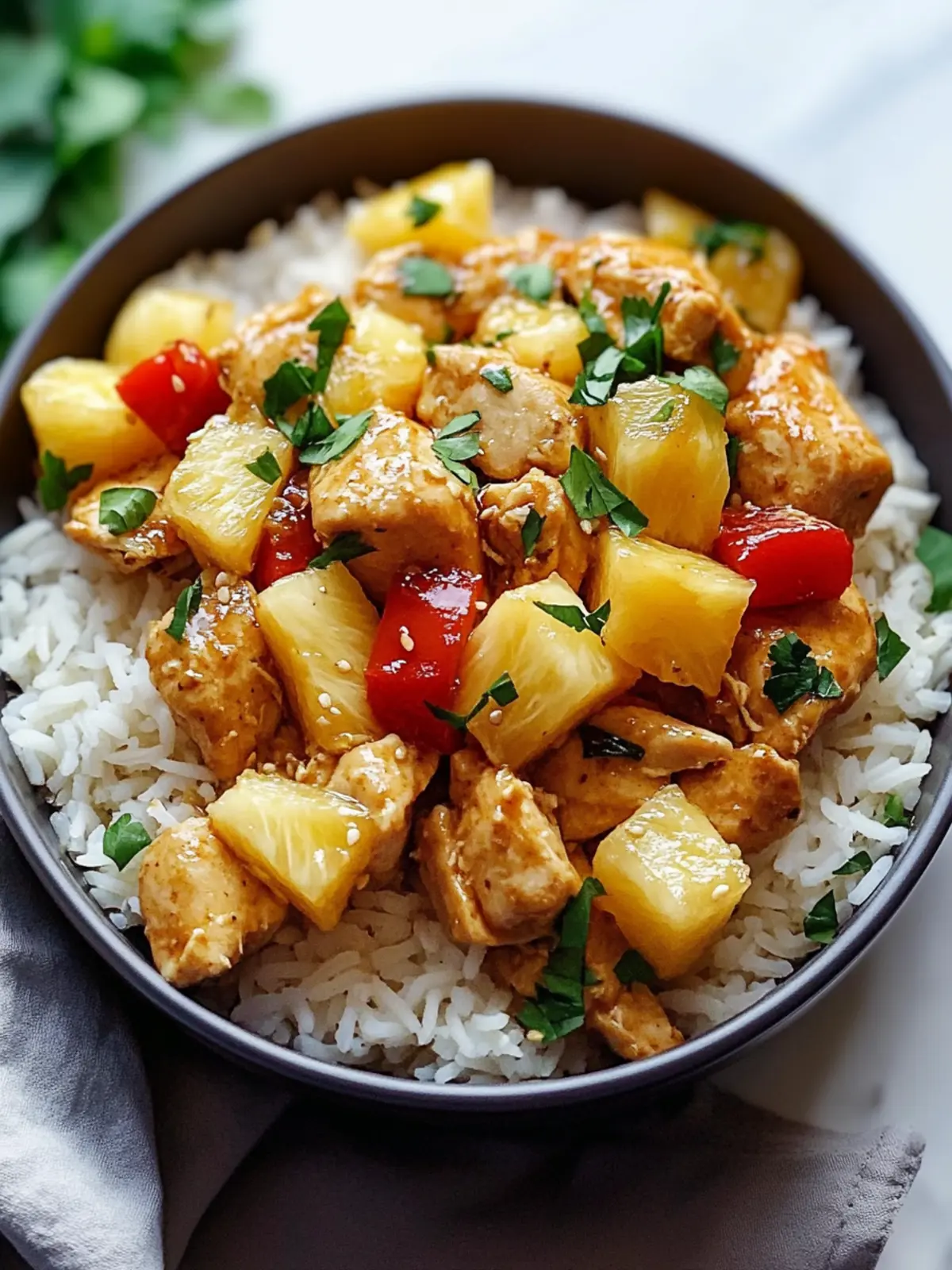 Pineapple Chicken & Rice: Your New Favorite One-Pan Wonder 4 Pineapple Chicken & Rice