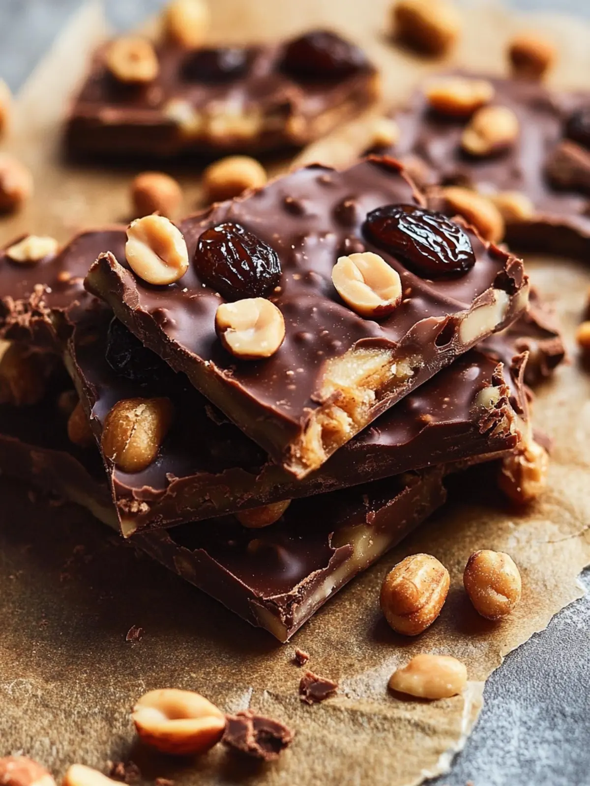 Delicious Date Peanut Chocolate Bark You’ll Crave Daily 5 Date Peanut Chocolate Bark