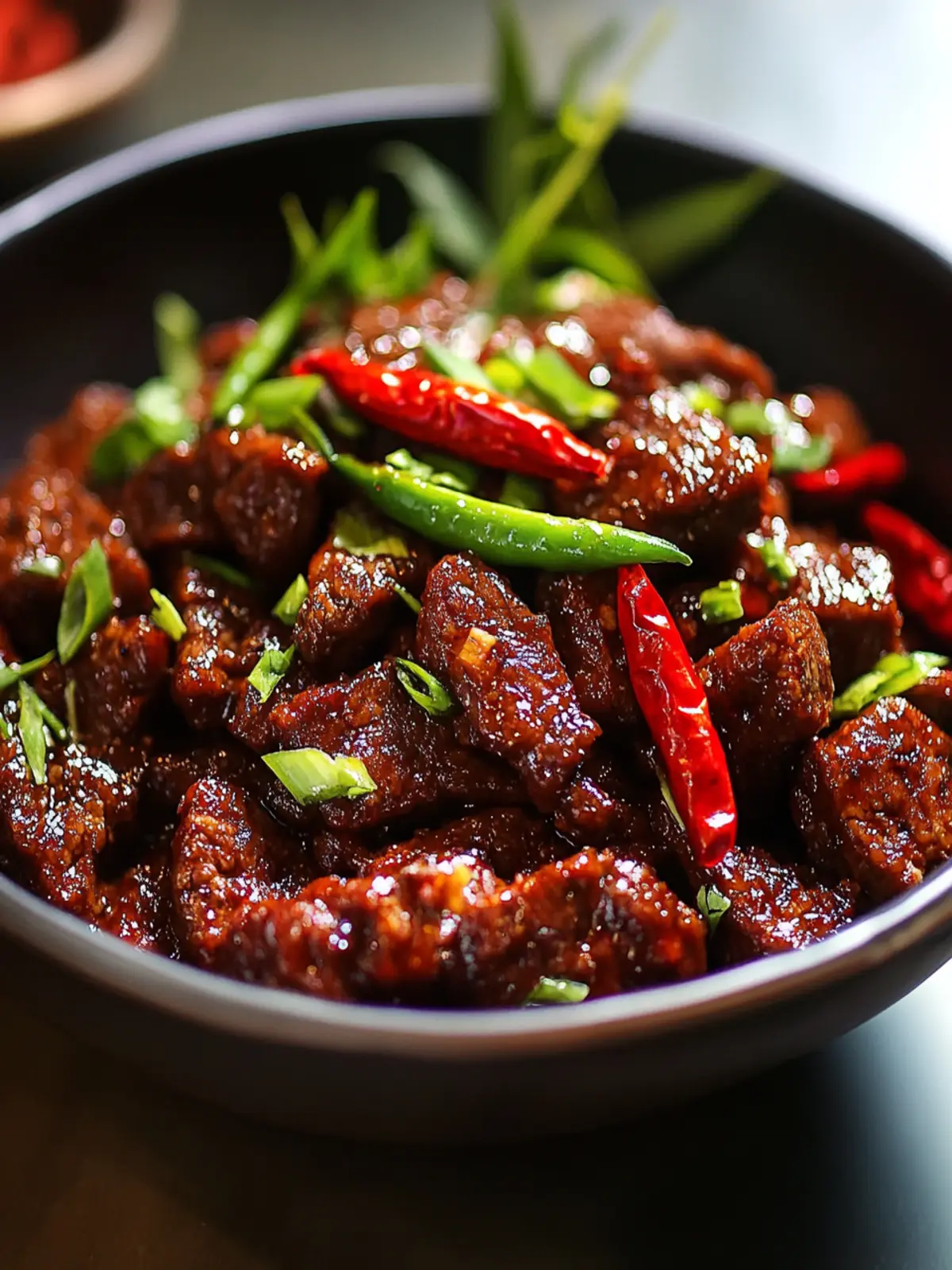 Crispy Chilli Beef: Your New Favorite Quick Dinner Delight 2 Crispy Chilli Beef