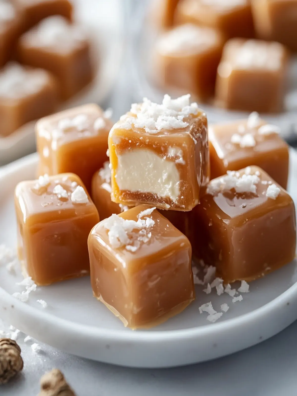 Heavenly Vanilla Cream Filled Caramels That Melt in Your Mouth 2 Heavenly Vanilla Cream Filled Caramels